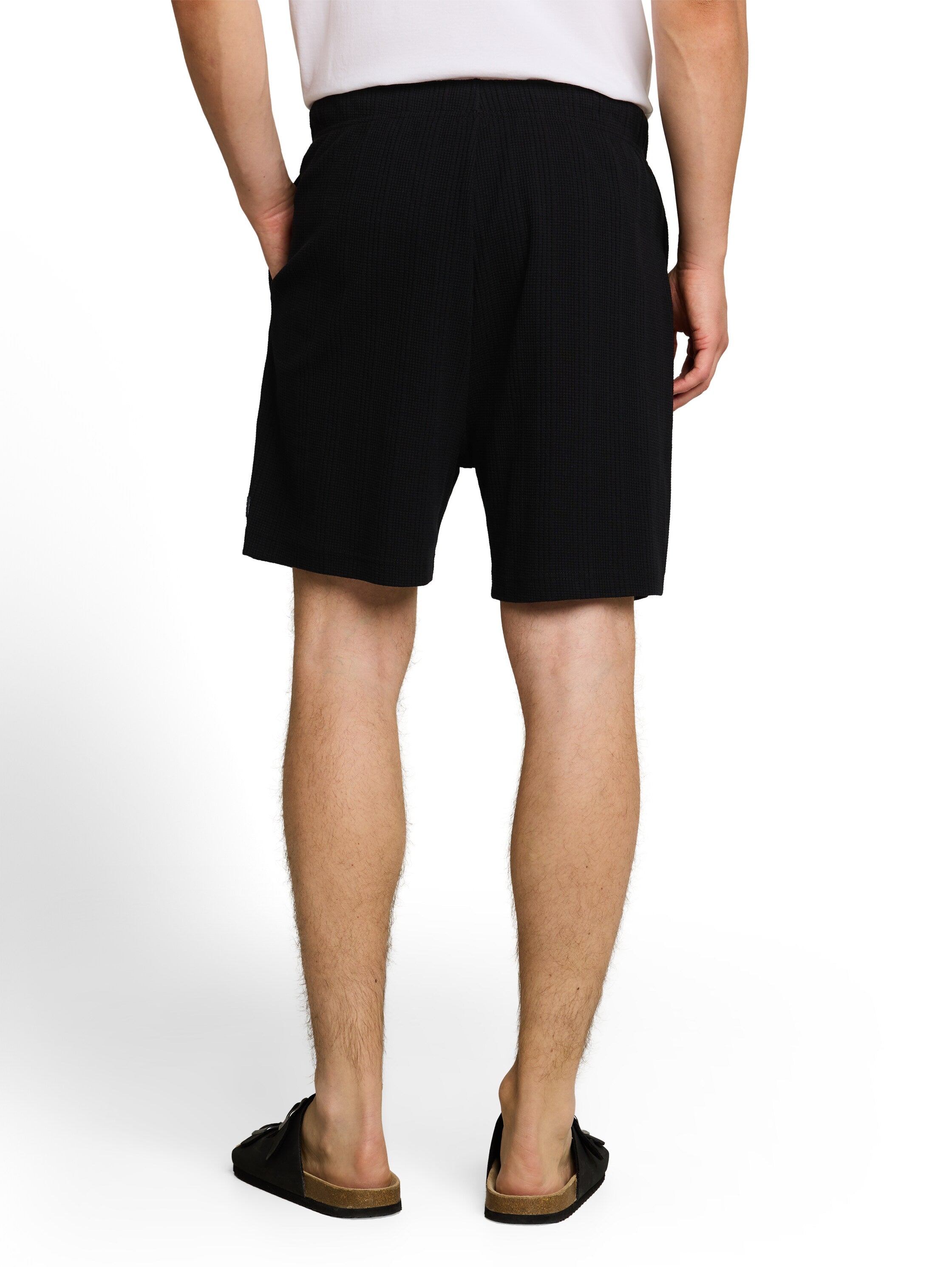 Tom Tailor denim Herren Shorts Black