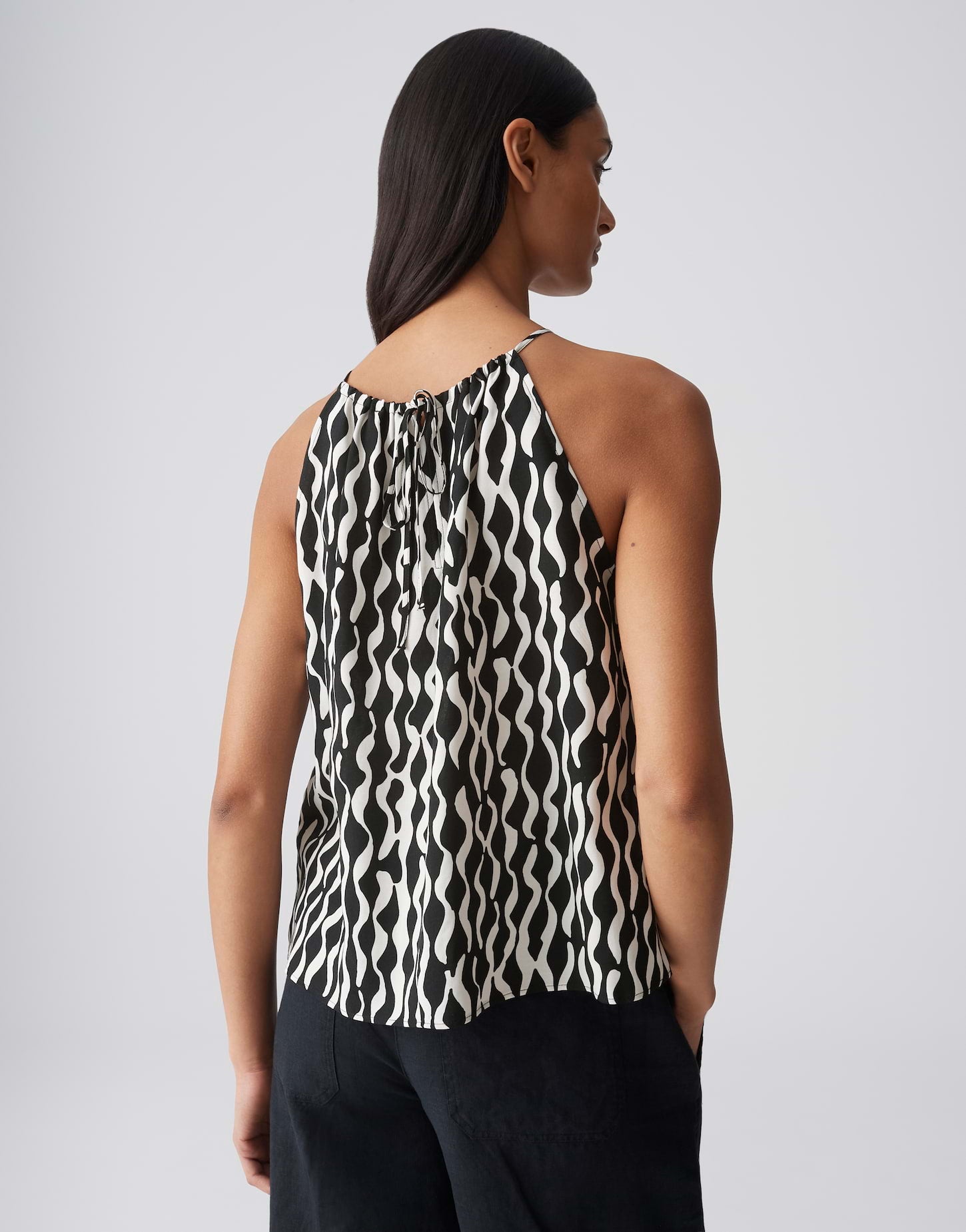 Opus Damen Blusen Black