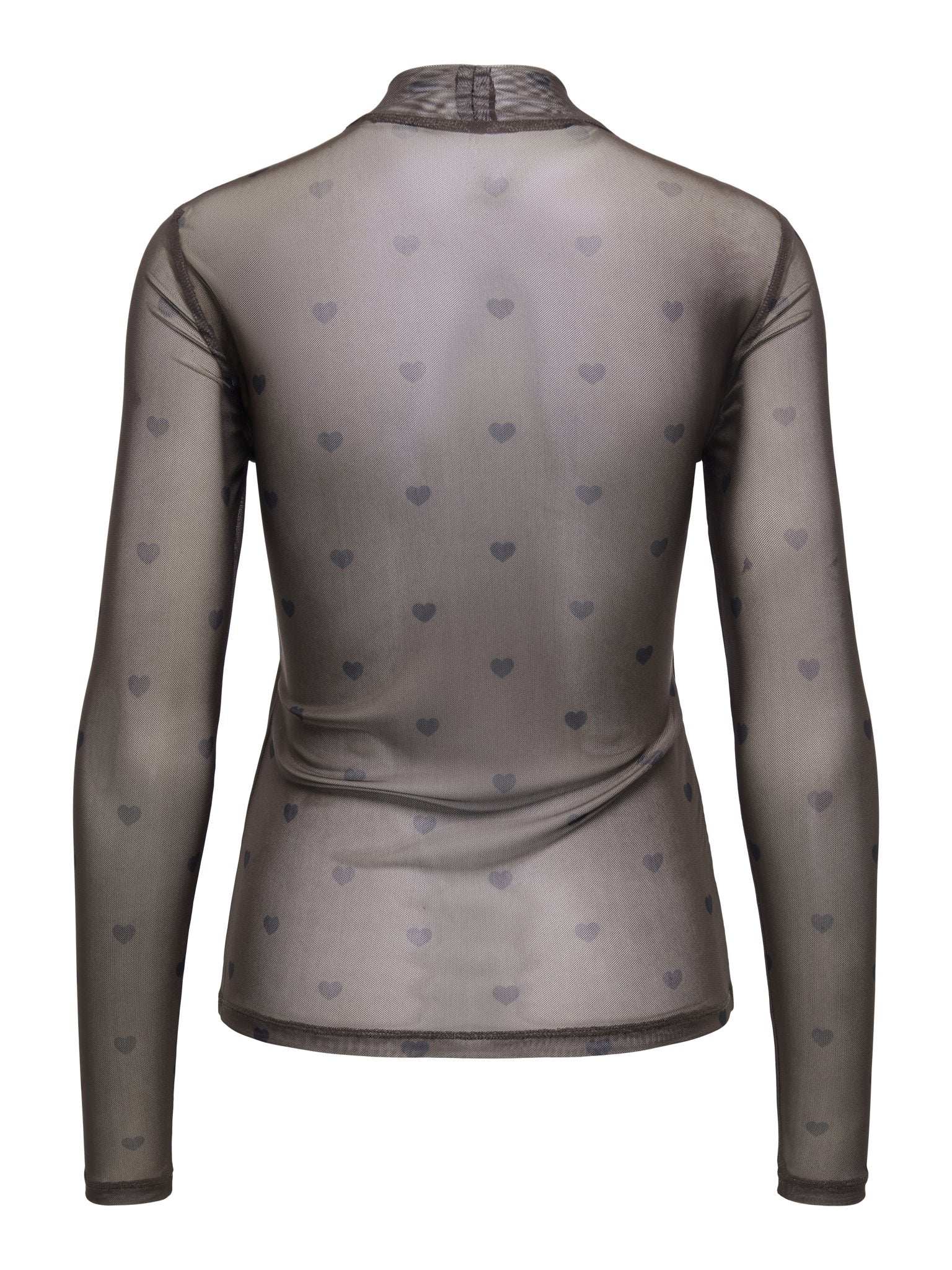 only Damen T-Shirts Coffee Bean/Bla
