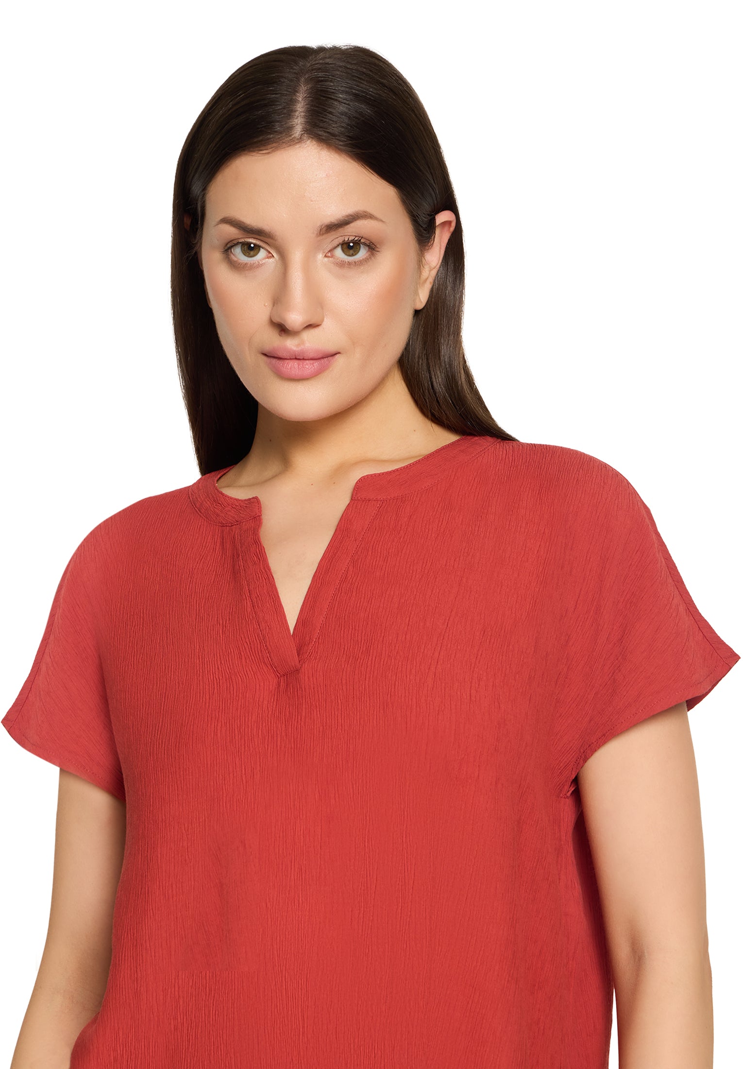 Betty & Co Damen Blusen kurz Rust Red