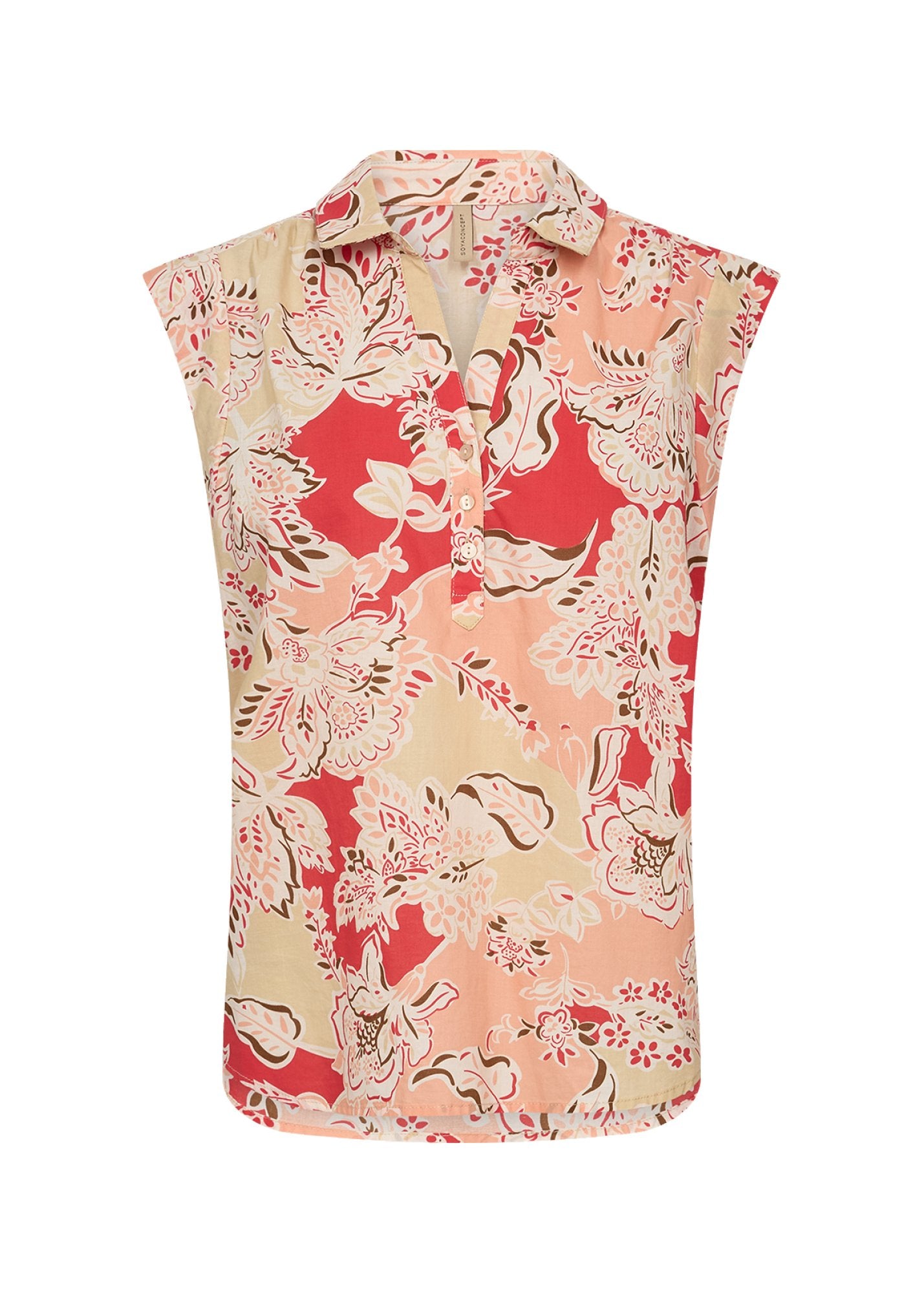Soya Concept Damen Blusen kurz Bittersweet Com