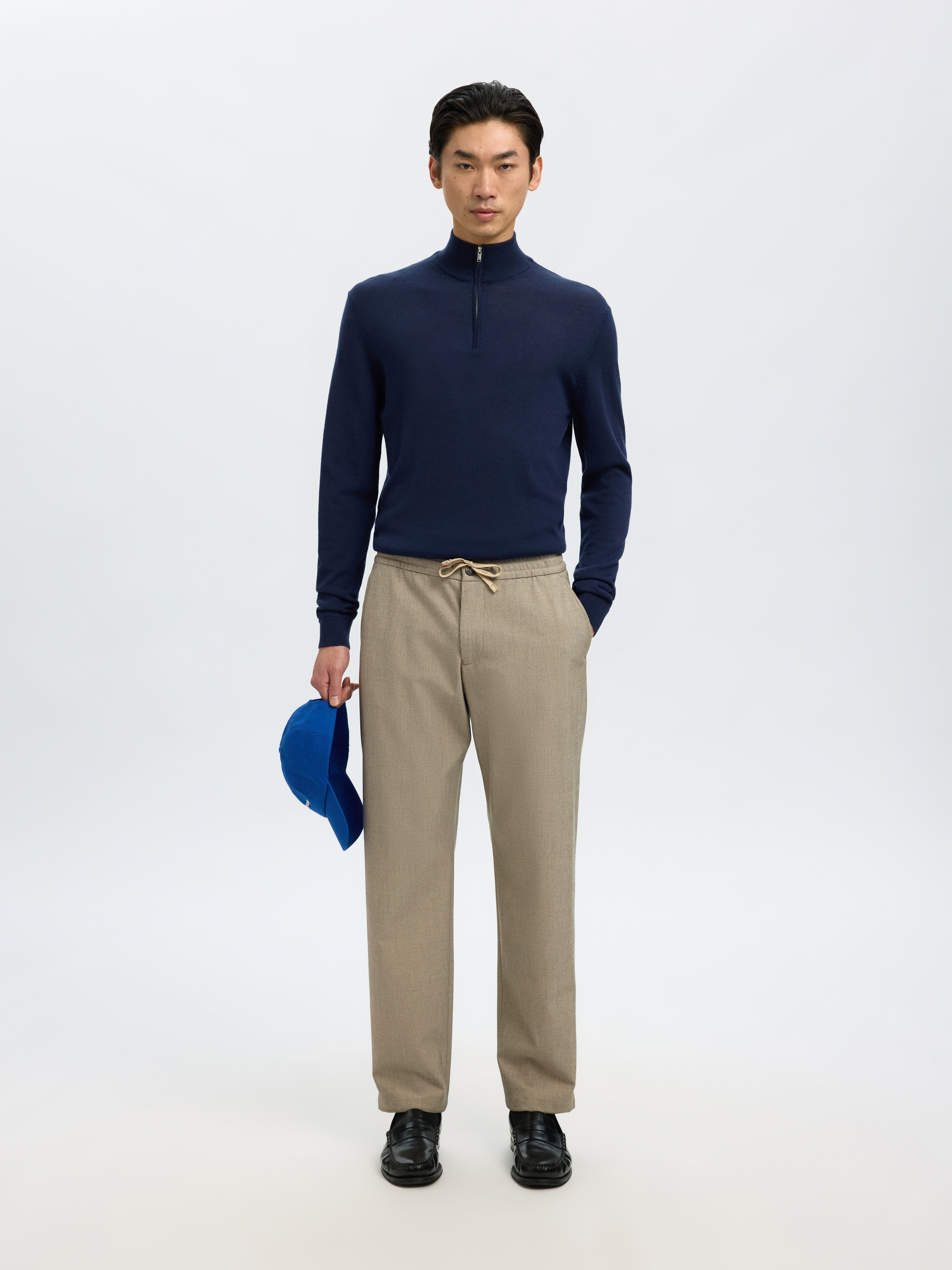 Selected homme Herren Hosen  Sand