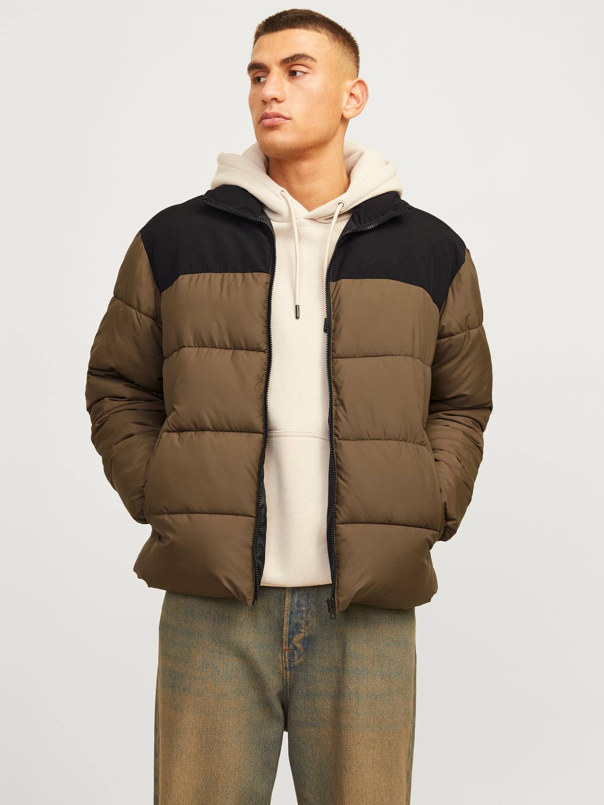 Jack & Jones Herren Jacken Canteen/Blockin