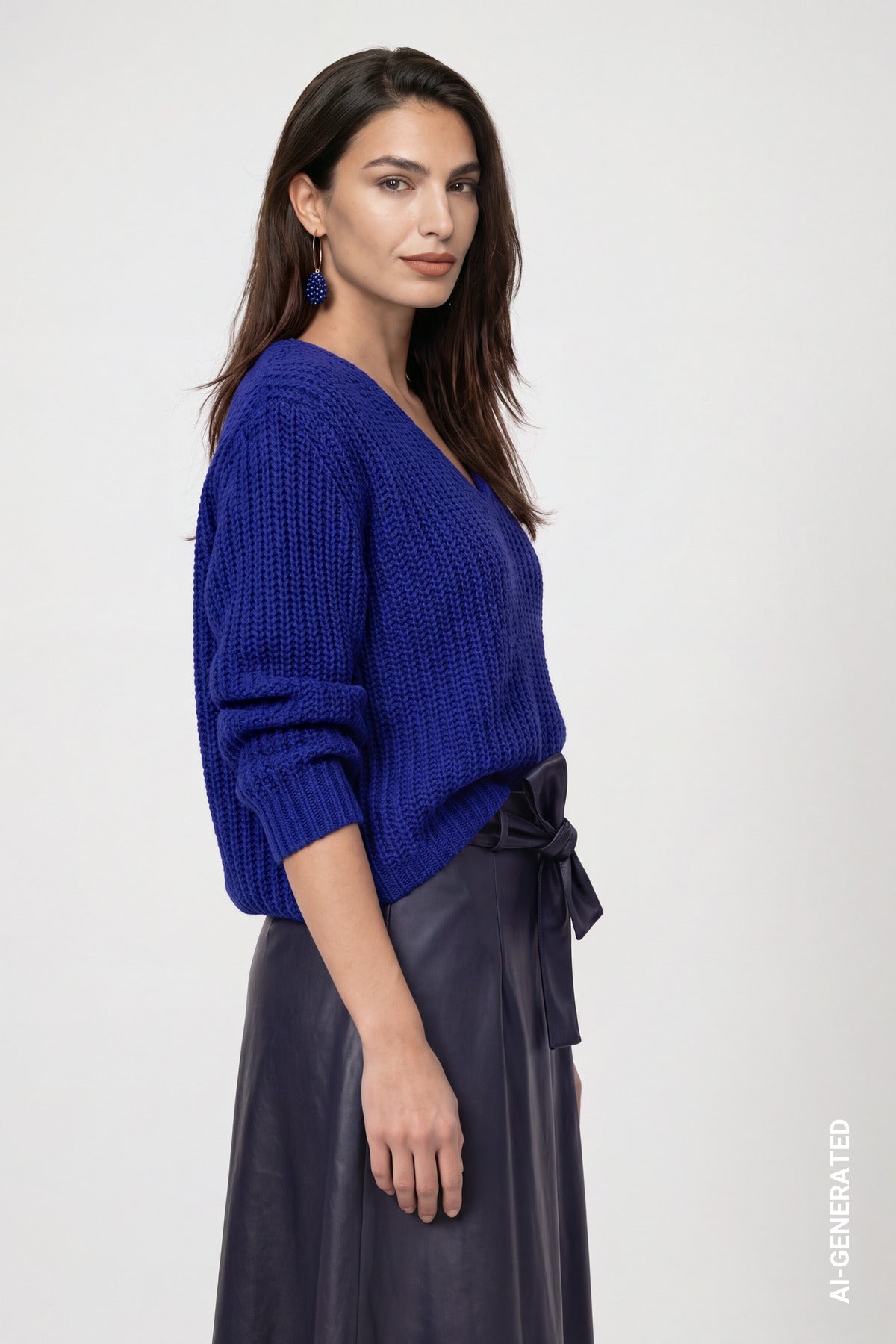 Monari Damen Pullover  Royal Blue