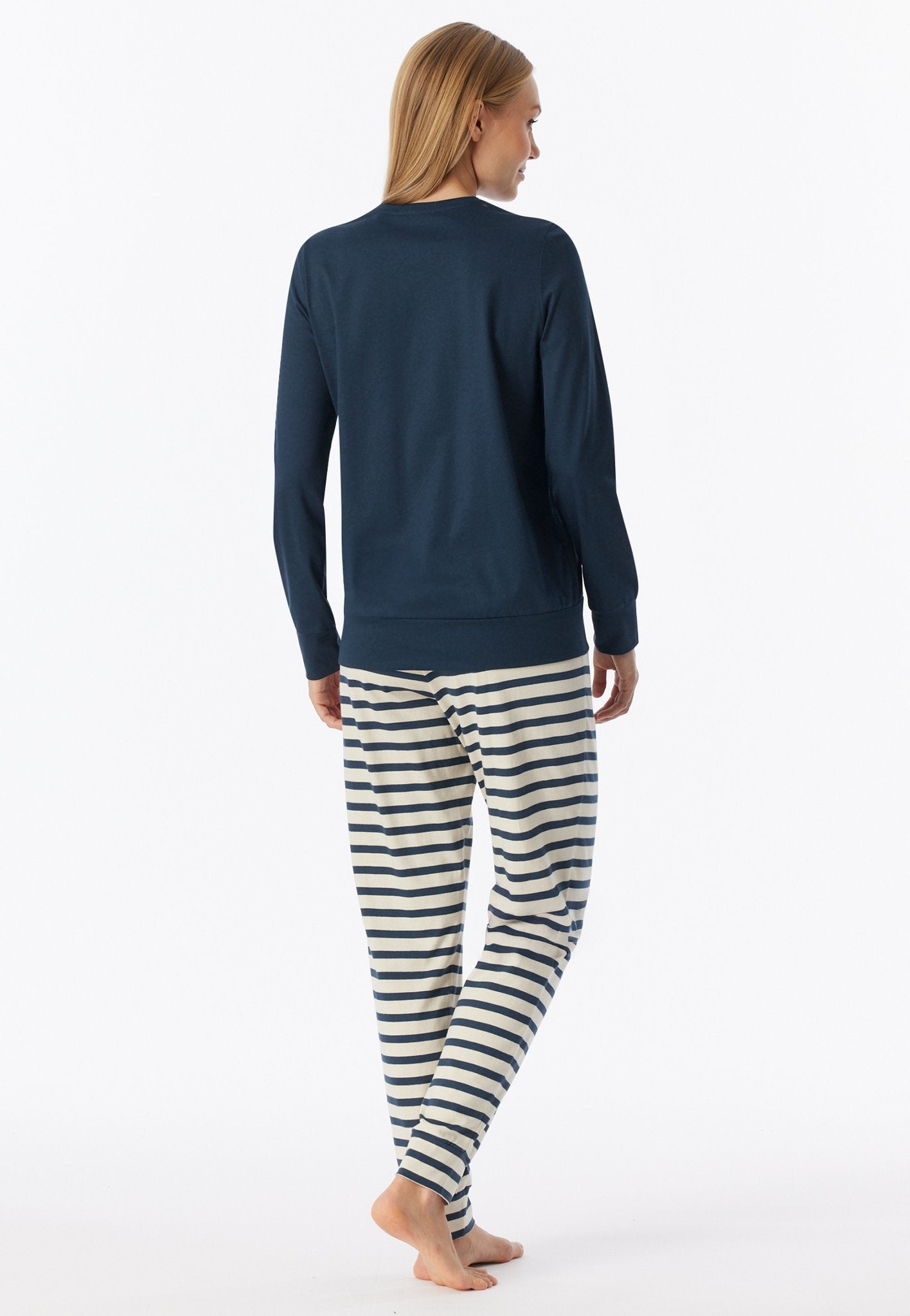 Schiesser Schlafanzug Deep Blue