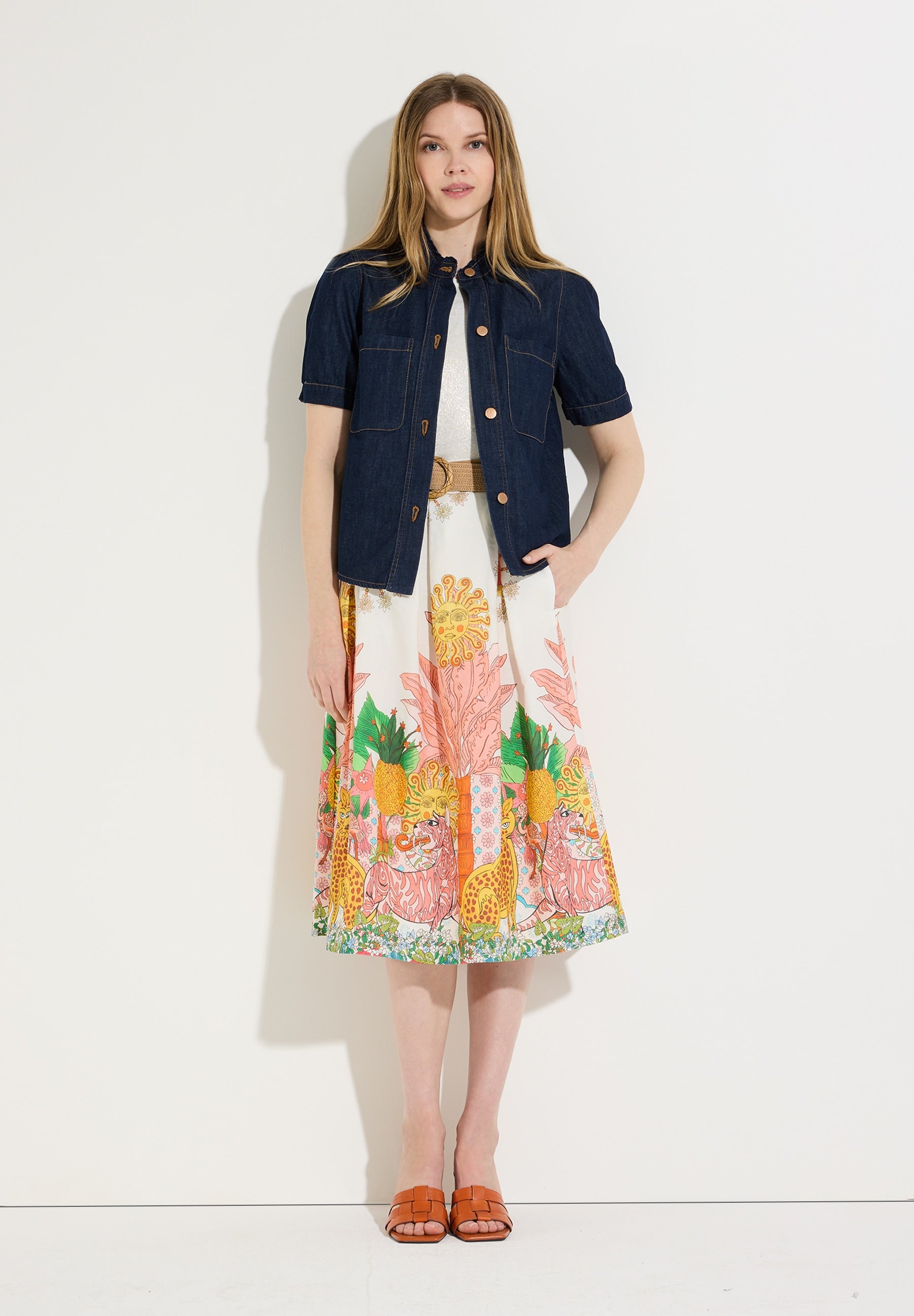 More & More Damen Tops  Foil Waves