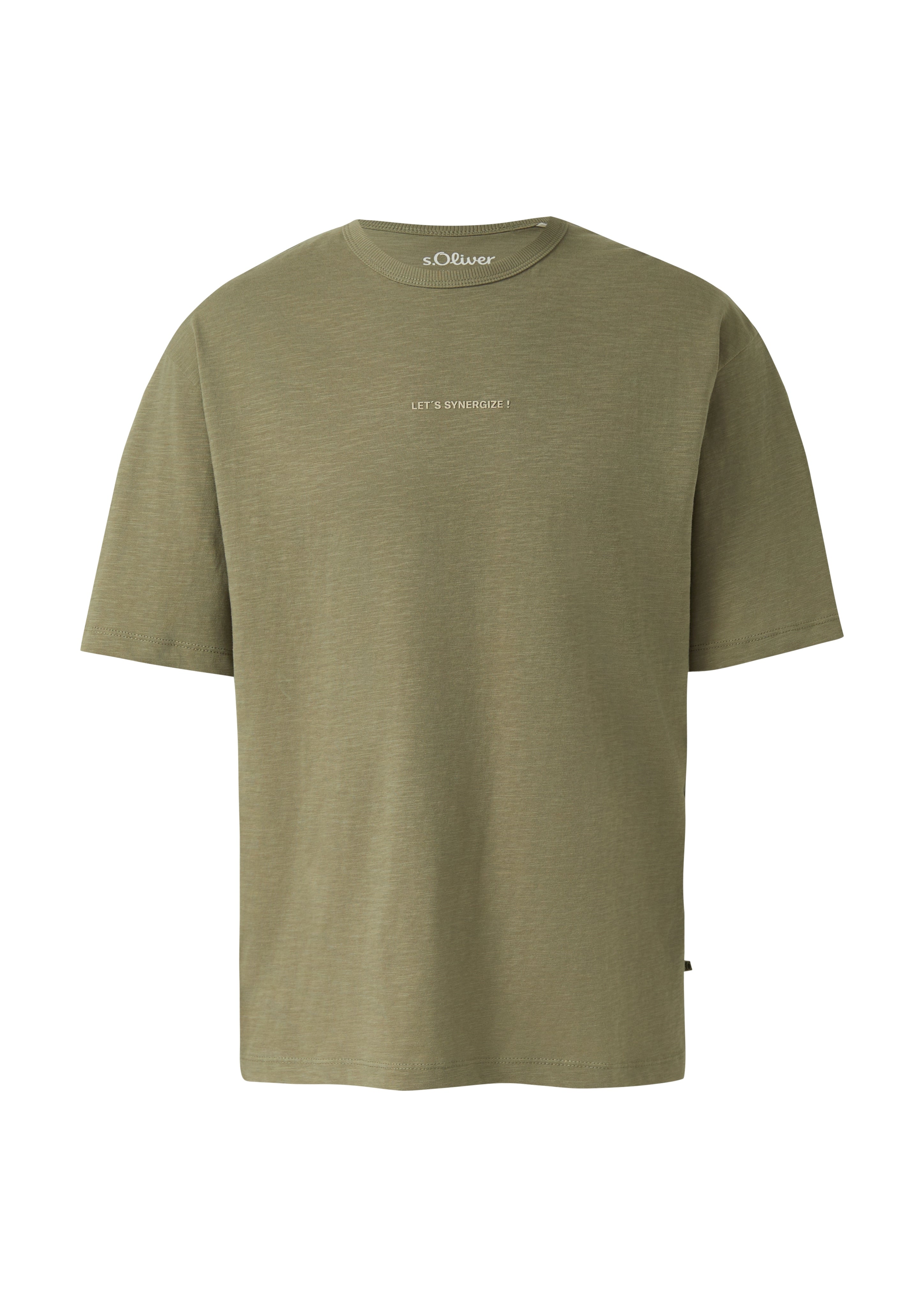 S. Oliver red Herren T-Shirts kurz Green