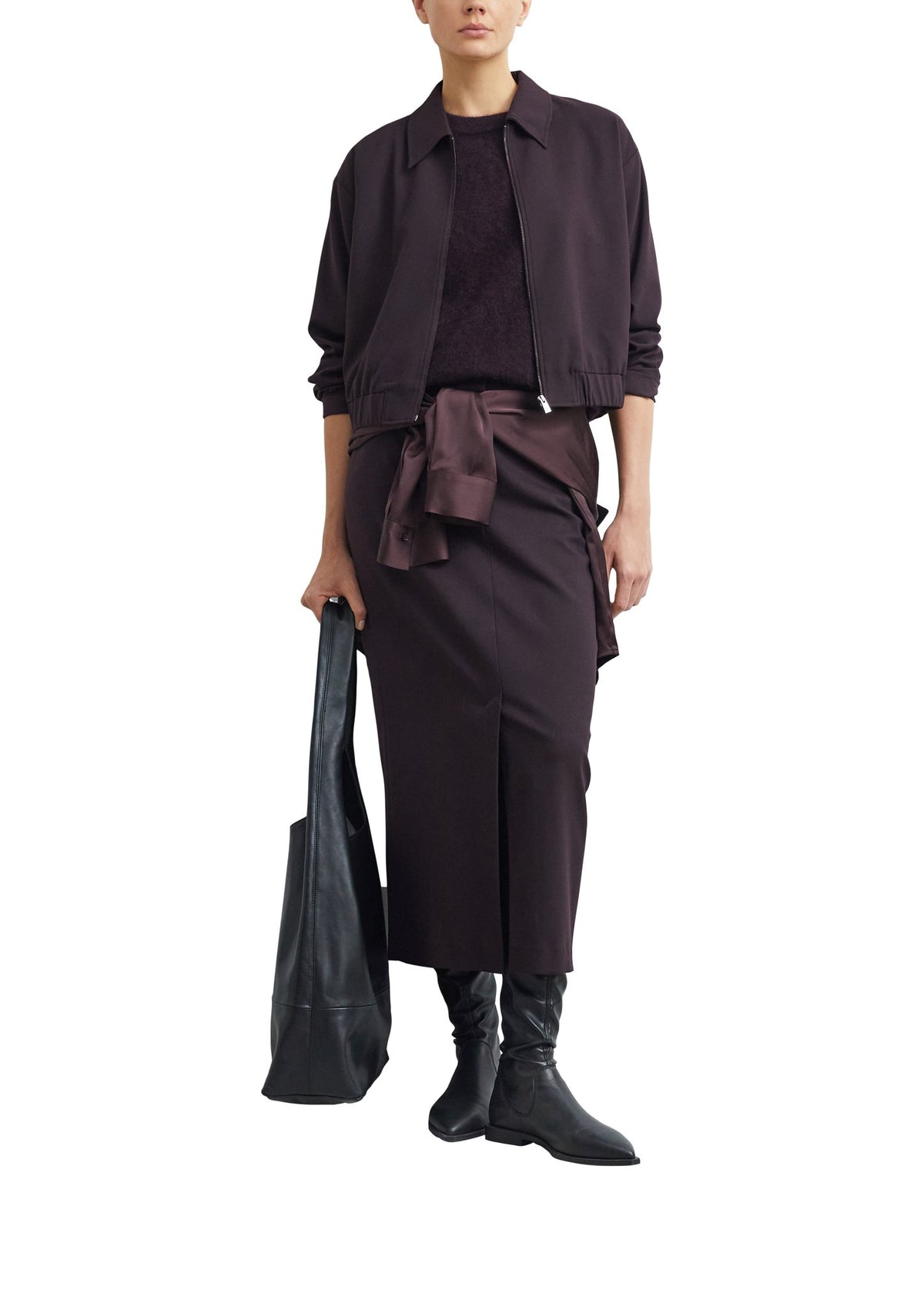 Comma Damen Pullover Lilac/Pink