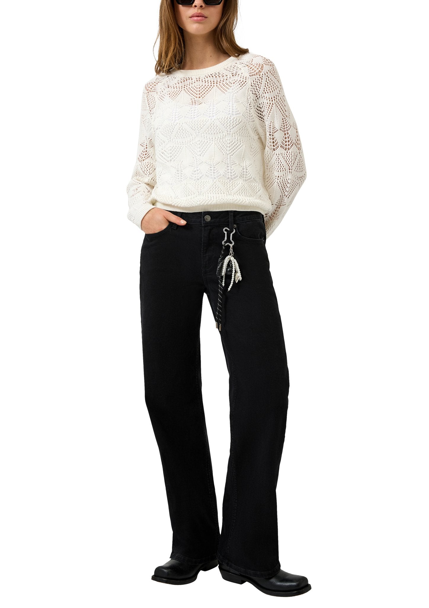 QS by S.Oliver Damen Jeans Z Grey/Black