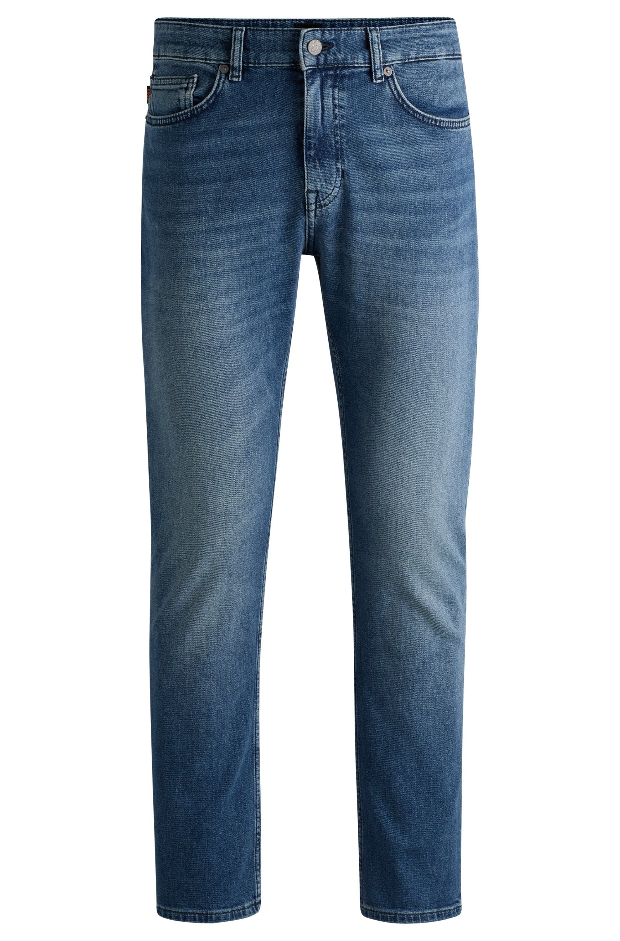 Boss Orange Herren Jeans  Medium Blue