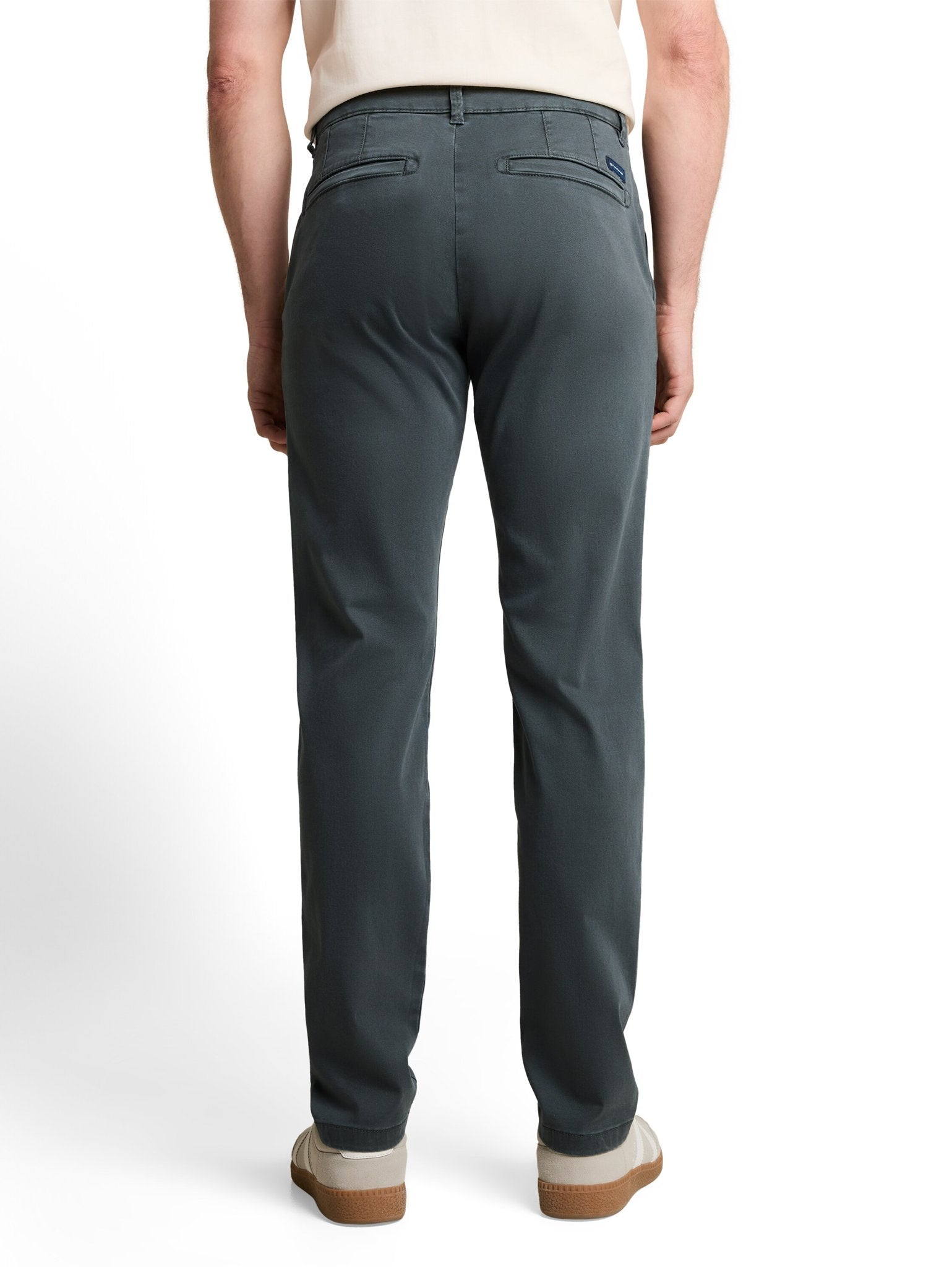 Tom Tailor Herren Hosen Darkest Olive