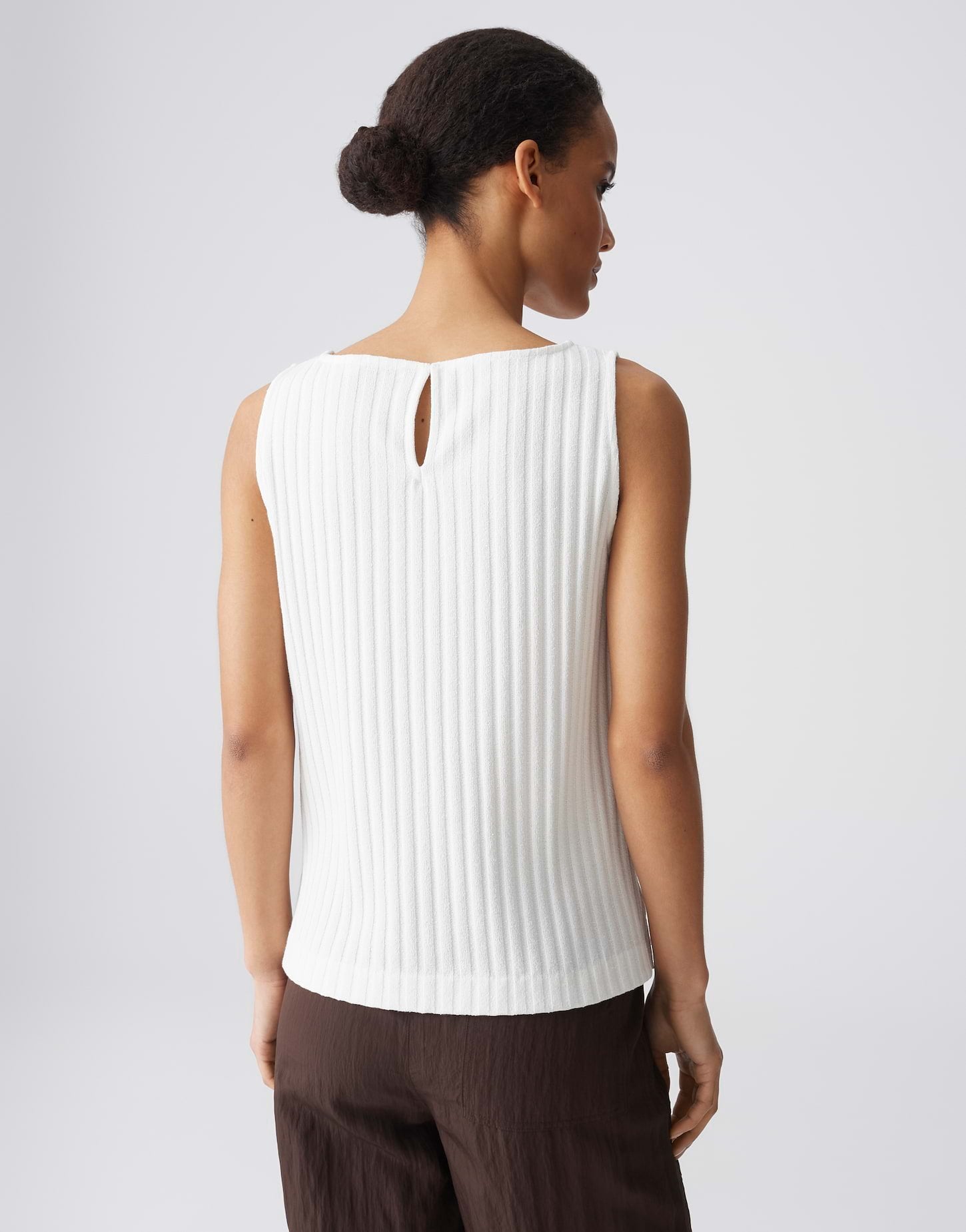 Opus Damen T-Shirts Milk