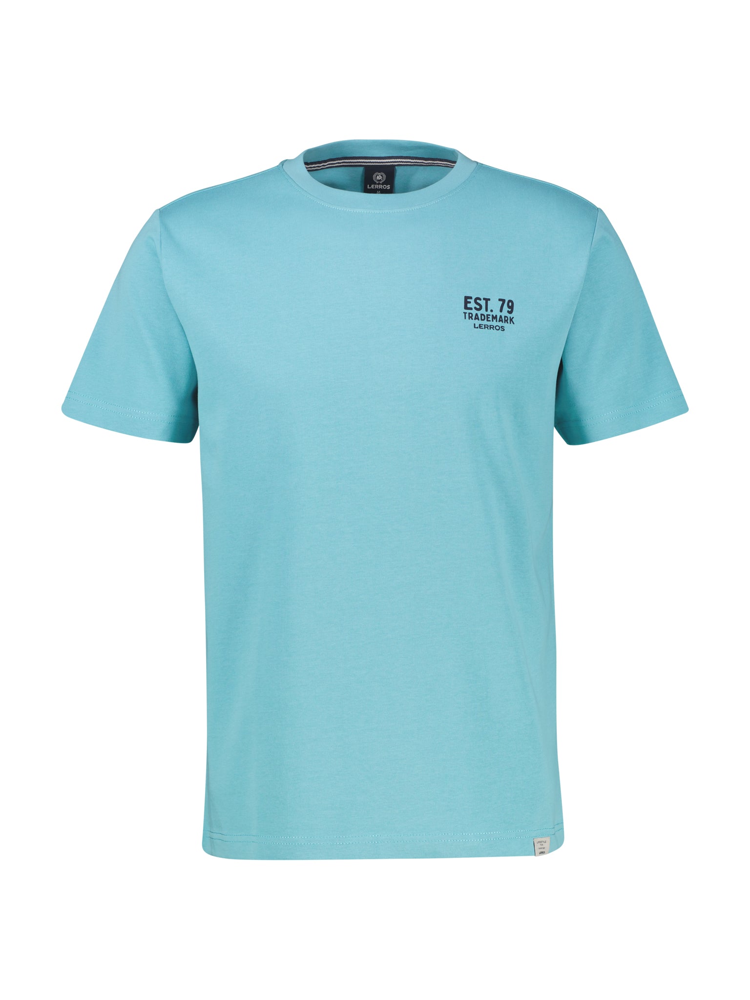 Lerros Herren T-Shirts kurz Reef Blue