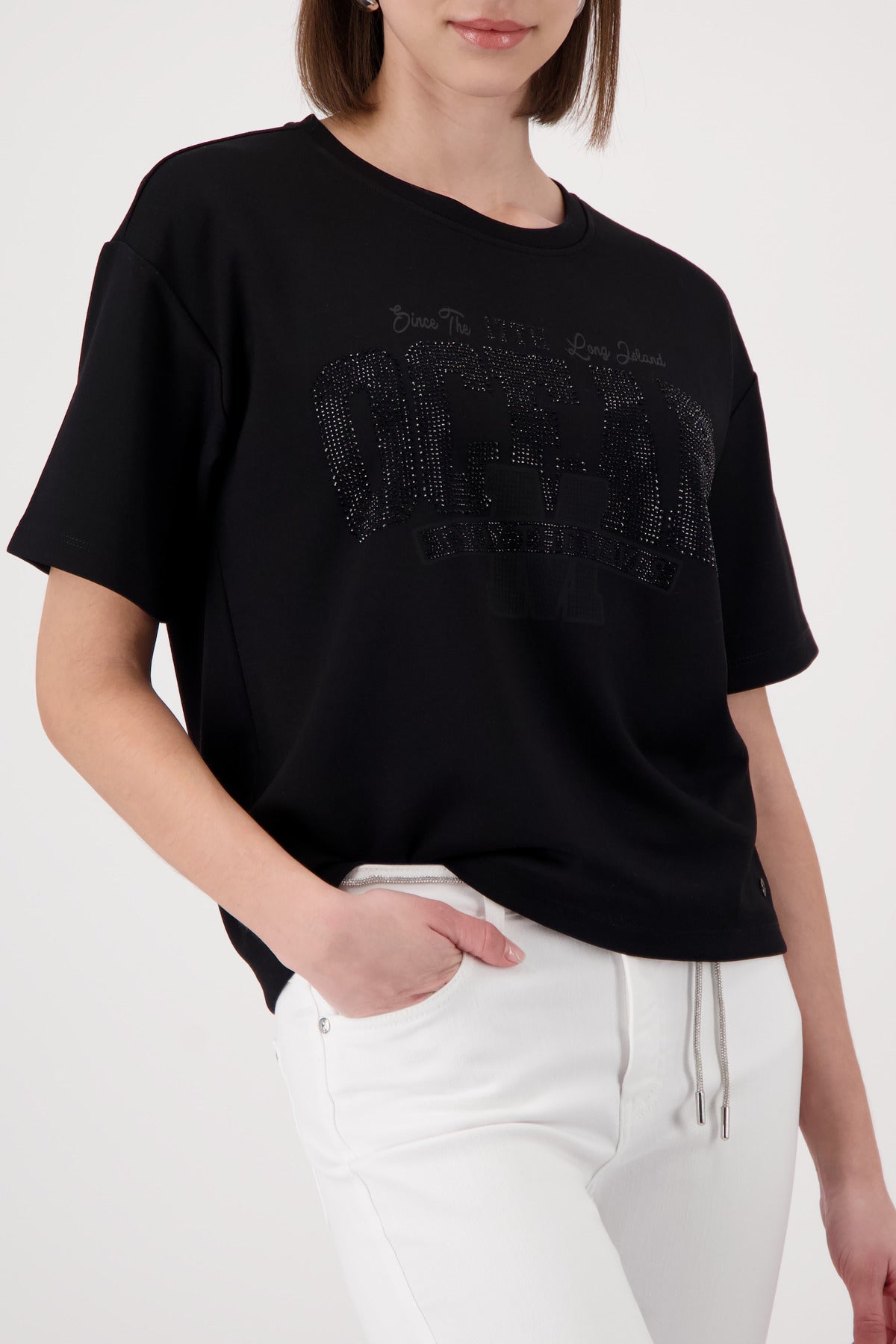 Monari Damen T-Shirts  Schwarz