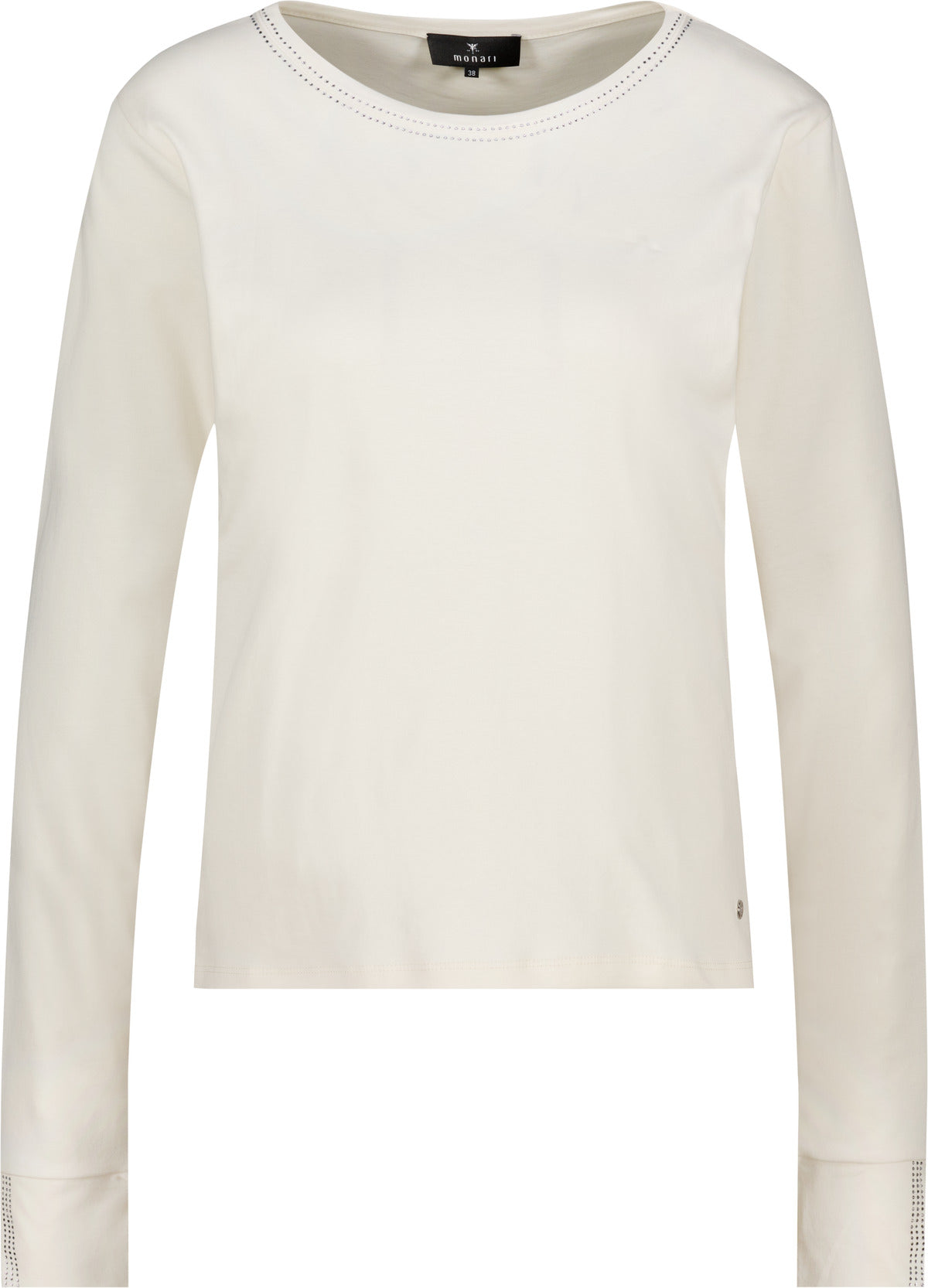 Monari Damen T-Shirts  Antique Whi