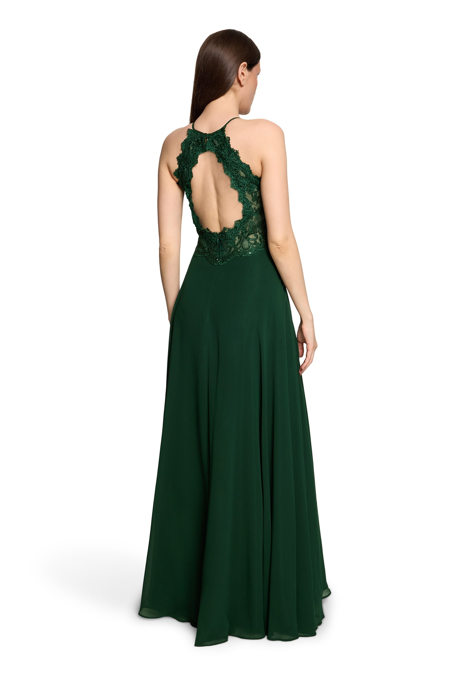 Vera Mont Damen Kleider Dark Moss