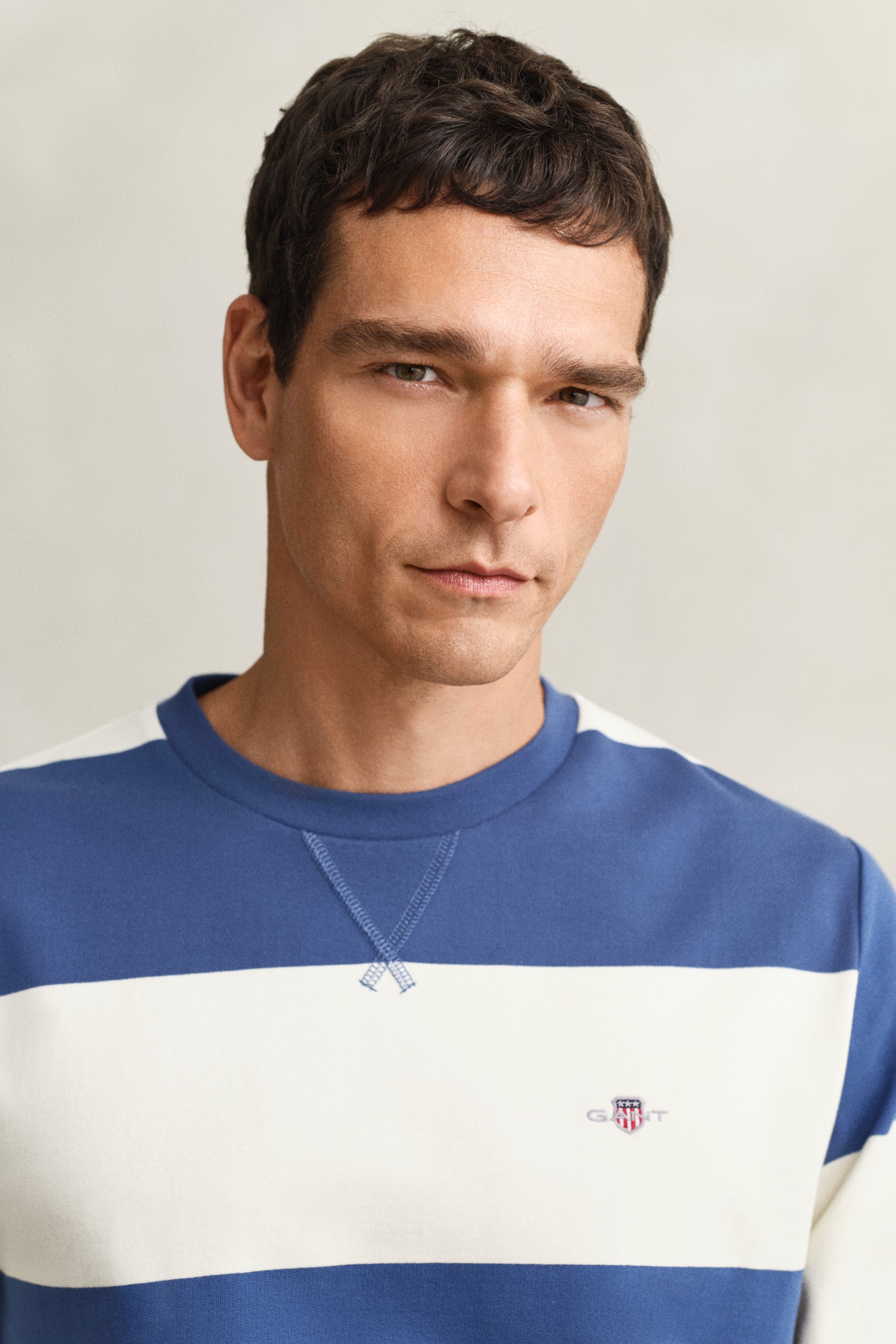 Gant Herren Sweatshirts Vintage Blu