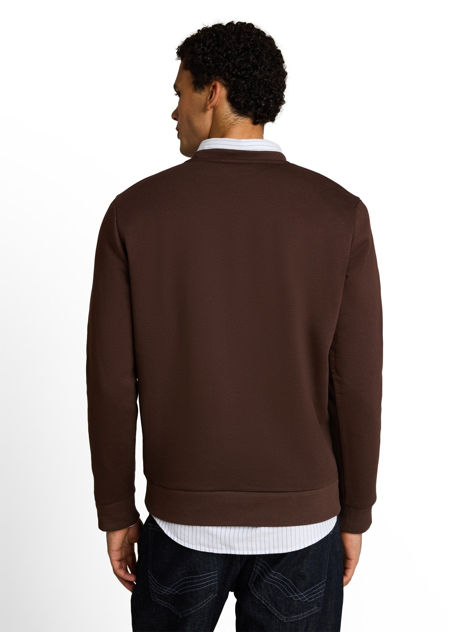 Tom Tailor denim Herren Sweatshirts Cool Dark Brown