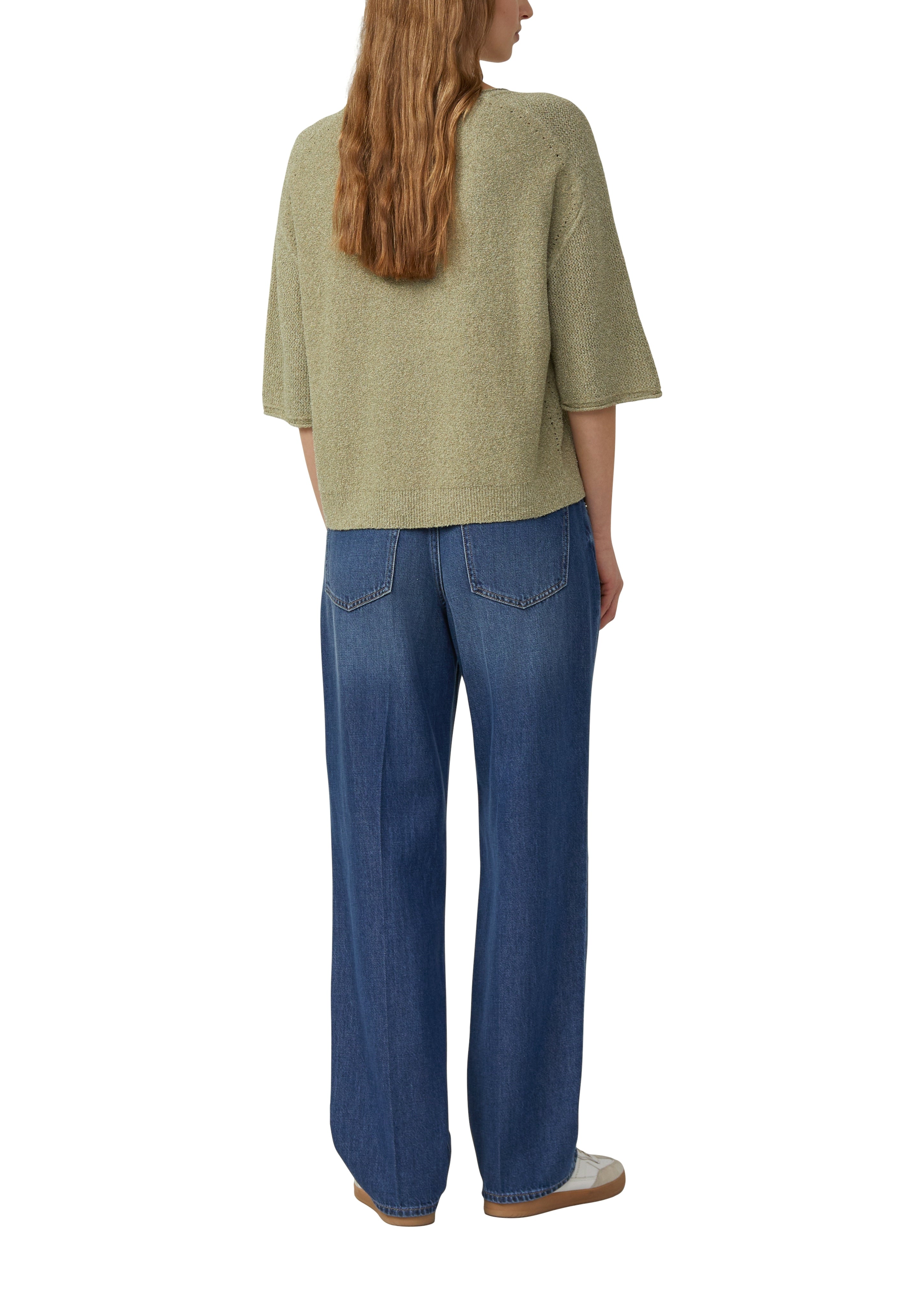 S. Oliver red Damen Pullover Green