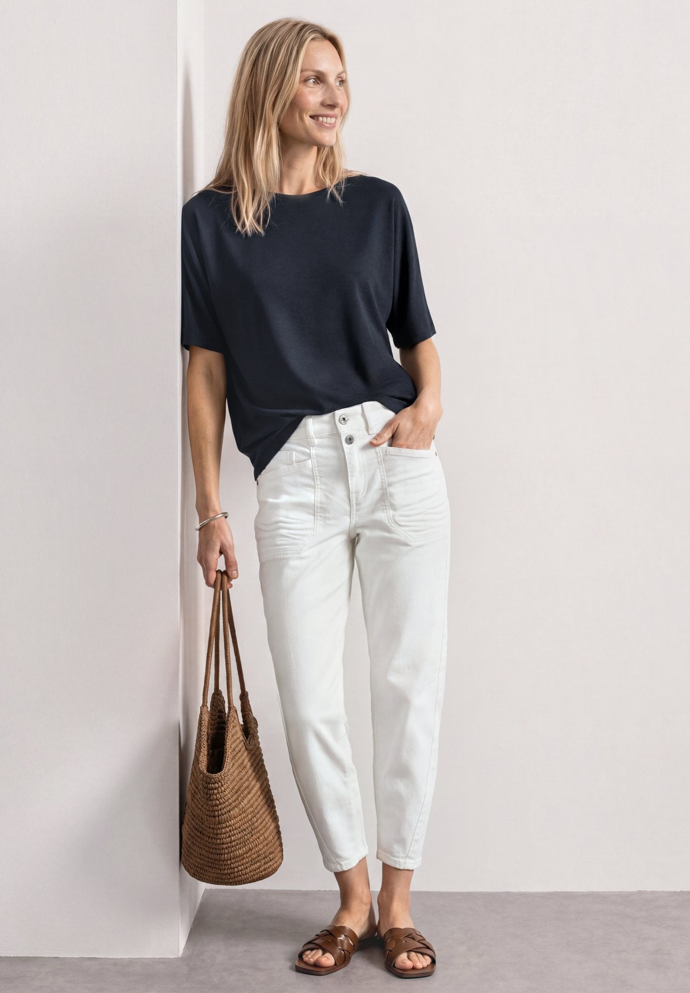 Street One Damen T-Shirts  Darkest B