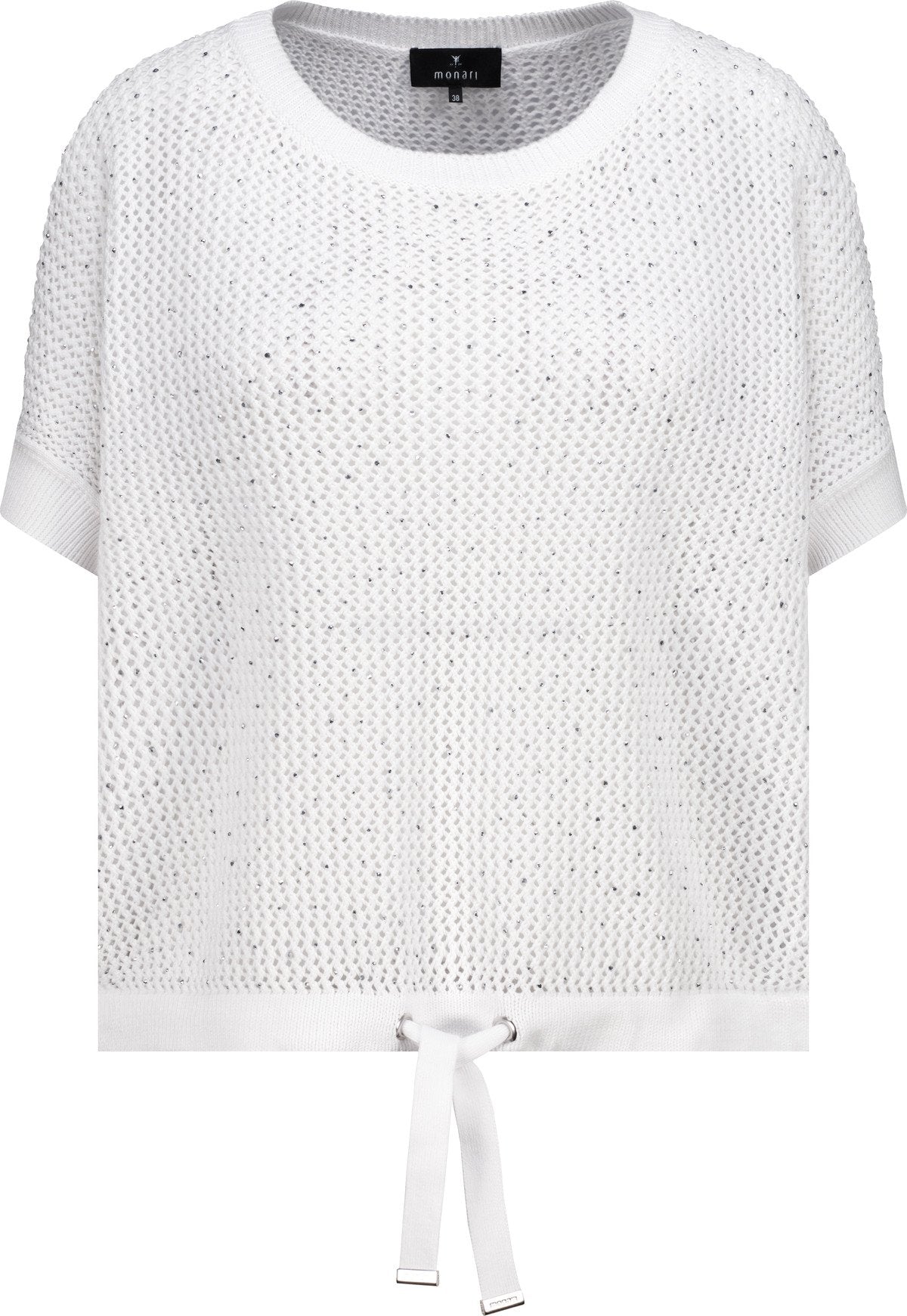 Monari Damen Pullover  Cream