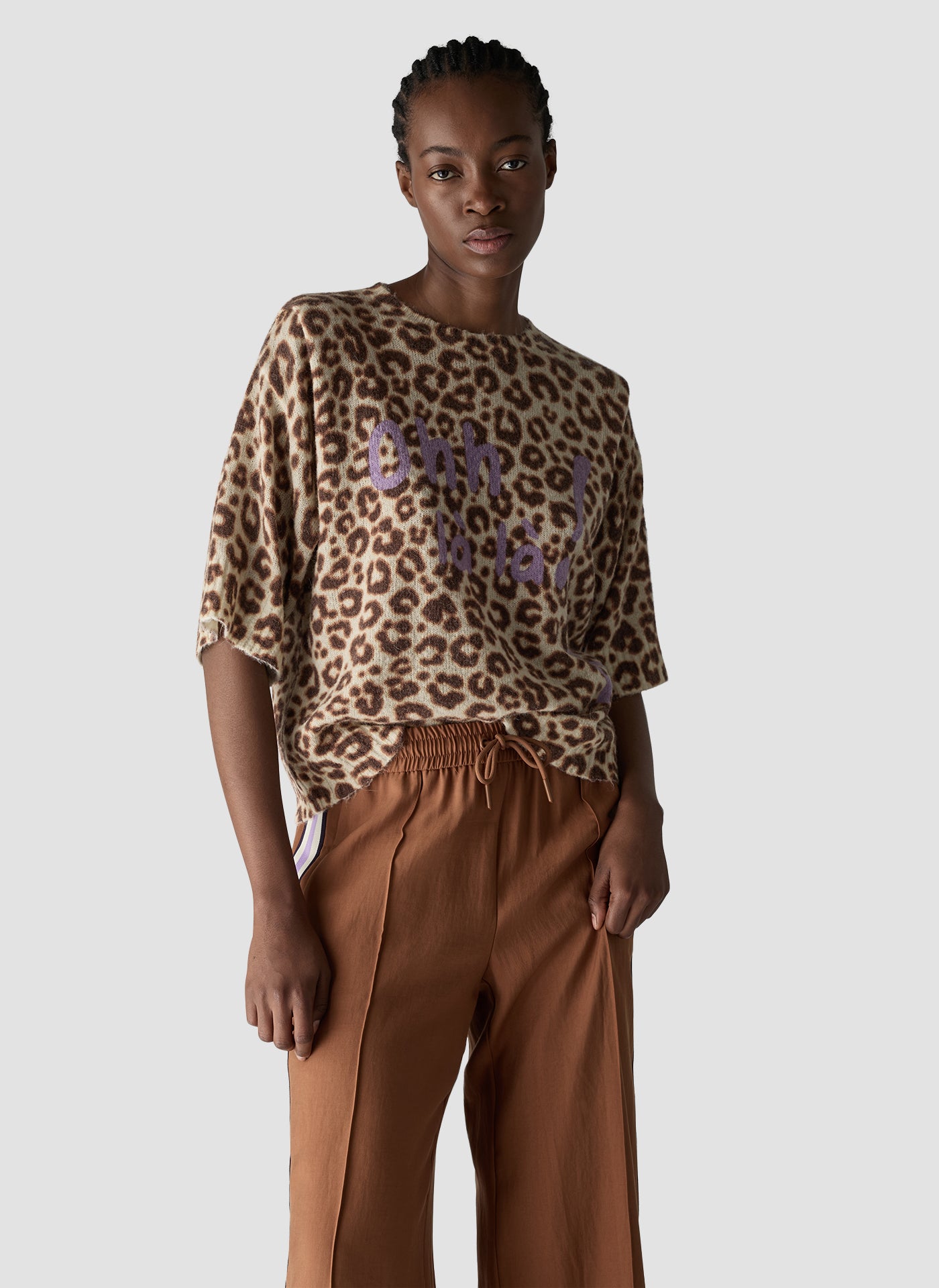 Le Comte Damen Pullover Zimt