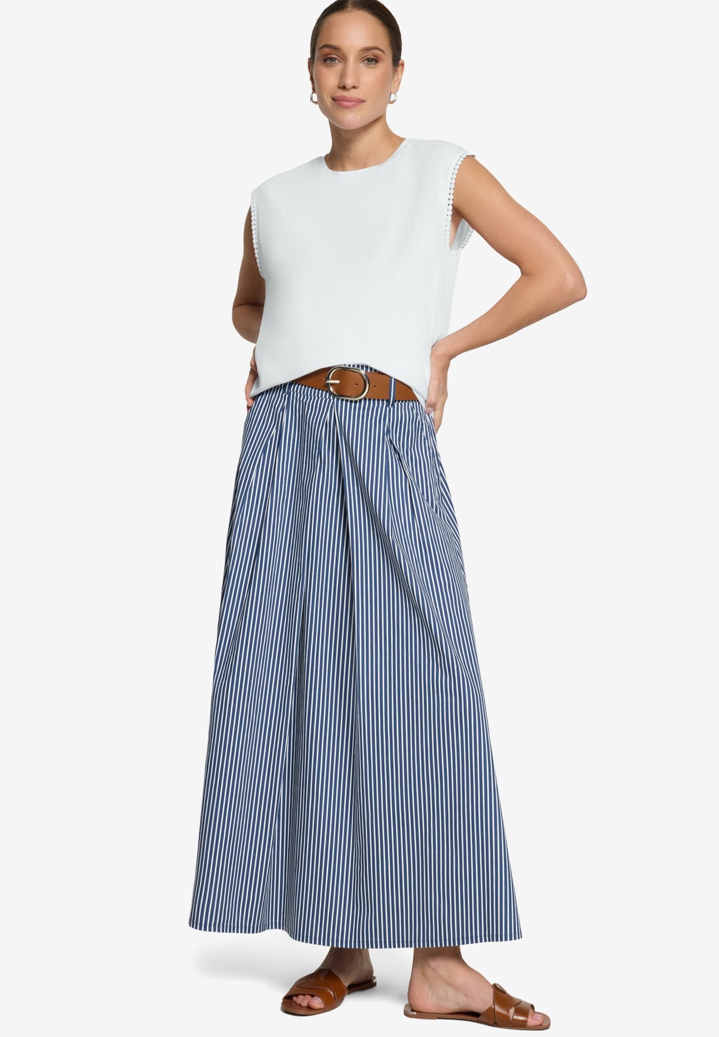 Zero Damen Tops Brilliant White