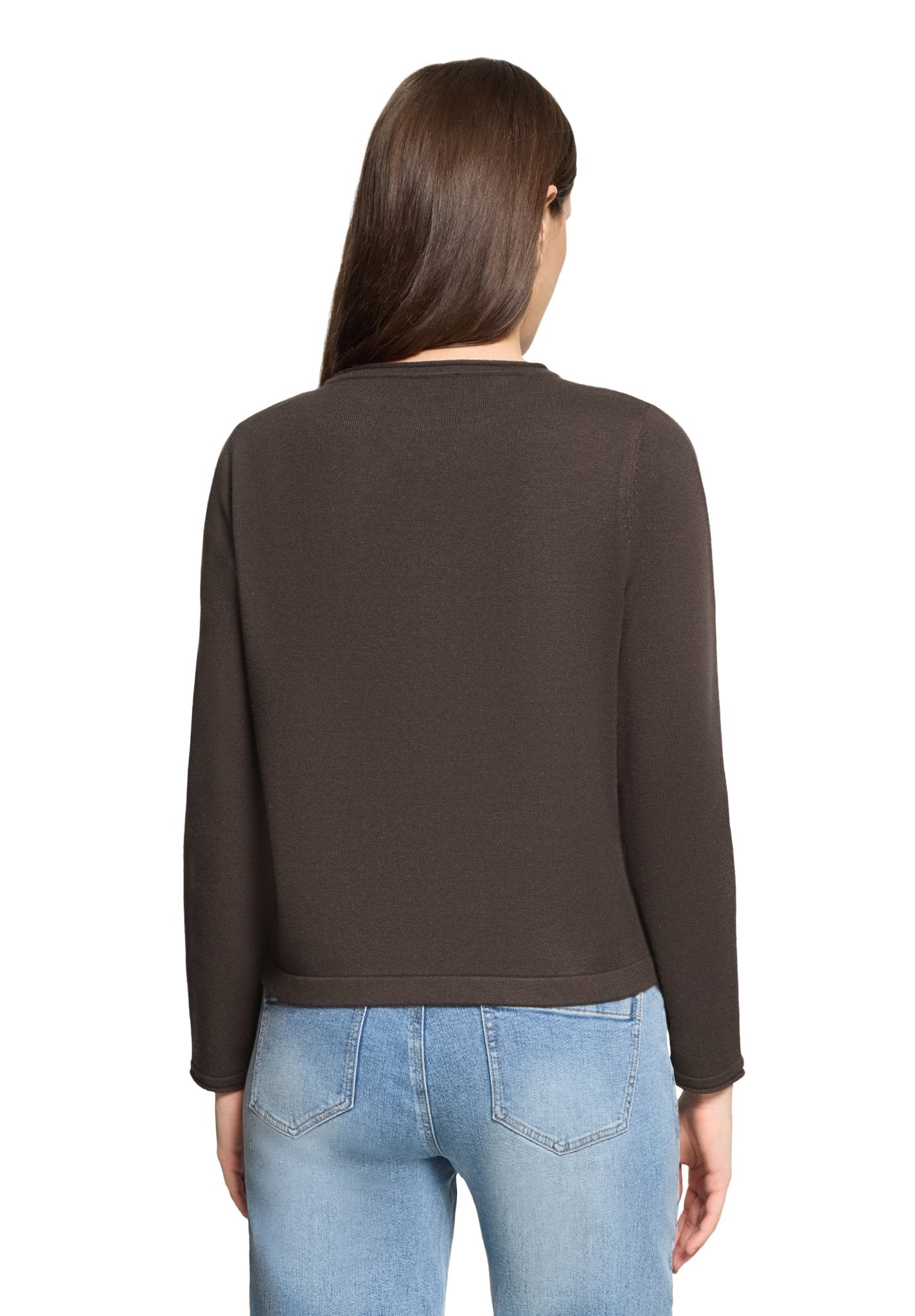 Cartoon Damen Pullover Black Coffee