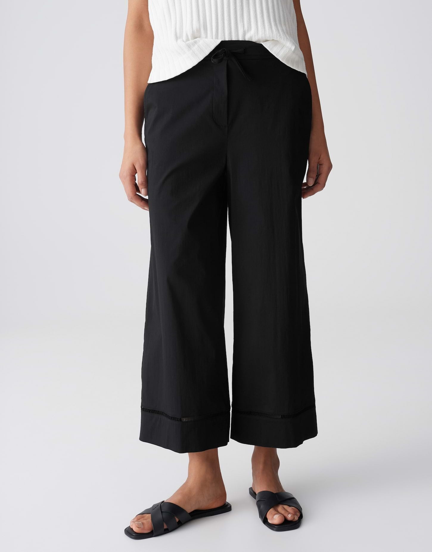 Opus Damen Hosen Black