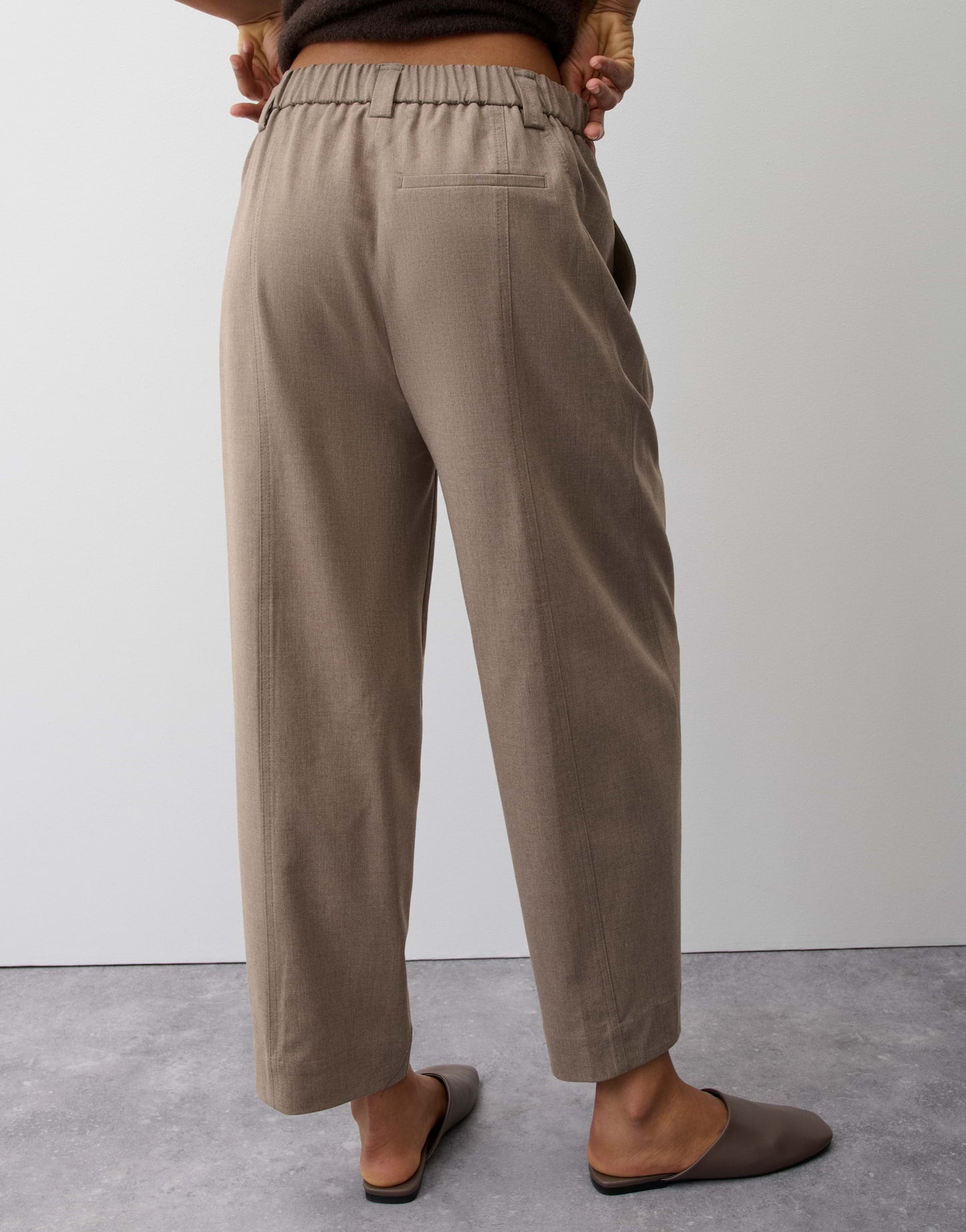 Opus Pants Damen Hosen  Light Moc