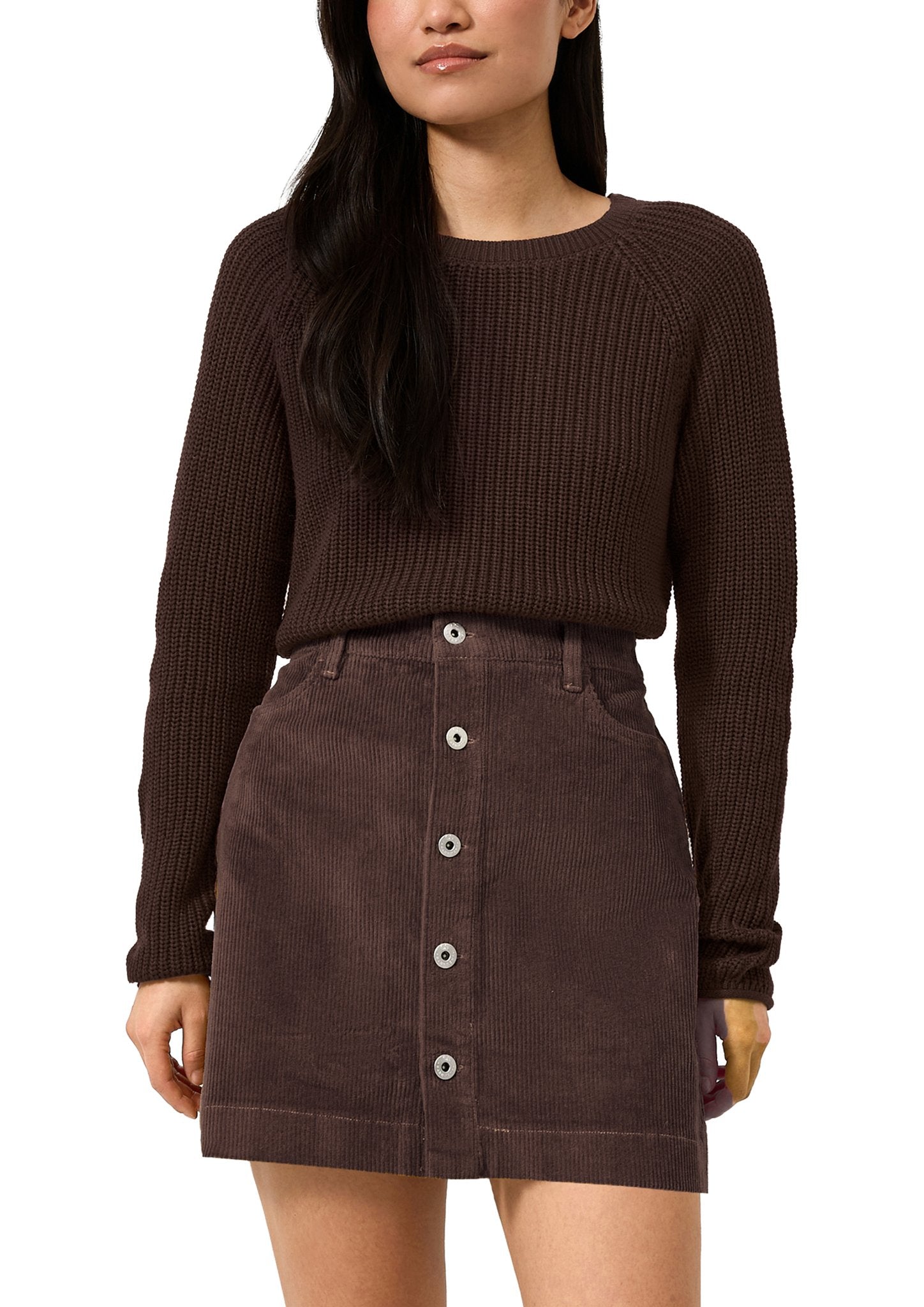 QS by S.Oliver Damen Pullover W Brown