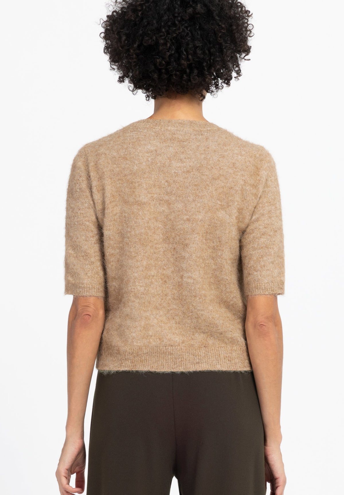 Bianca Damen Pullover Light Cognac Me