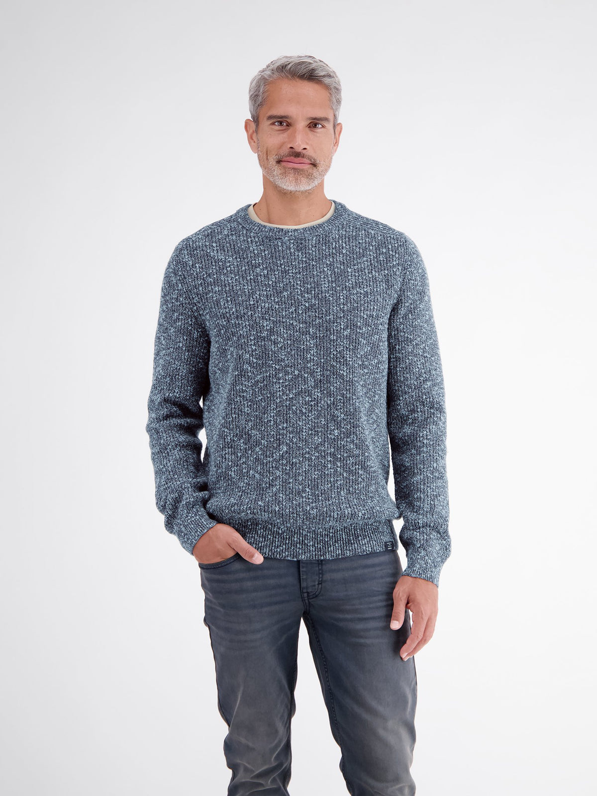 Lerros Herren Pullover Tide Blue