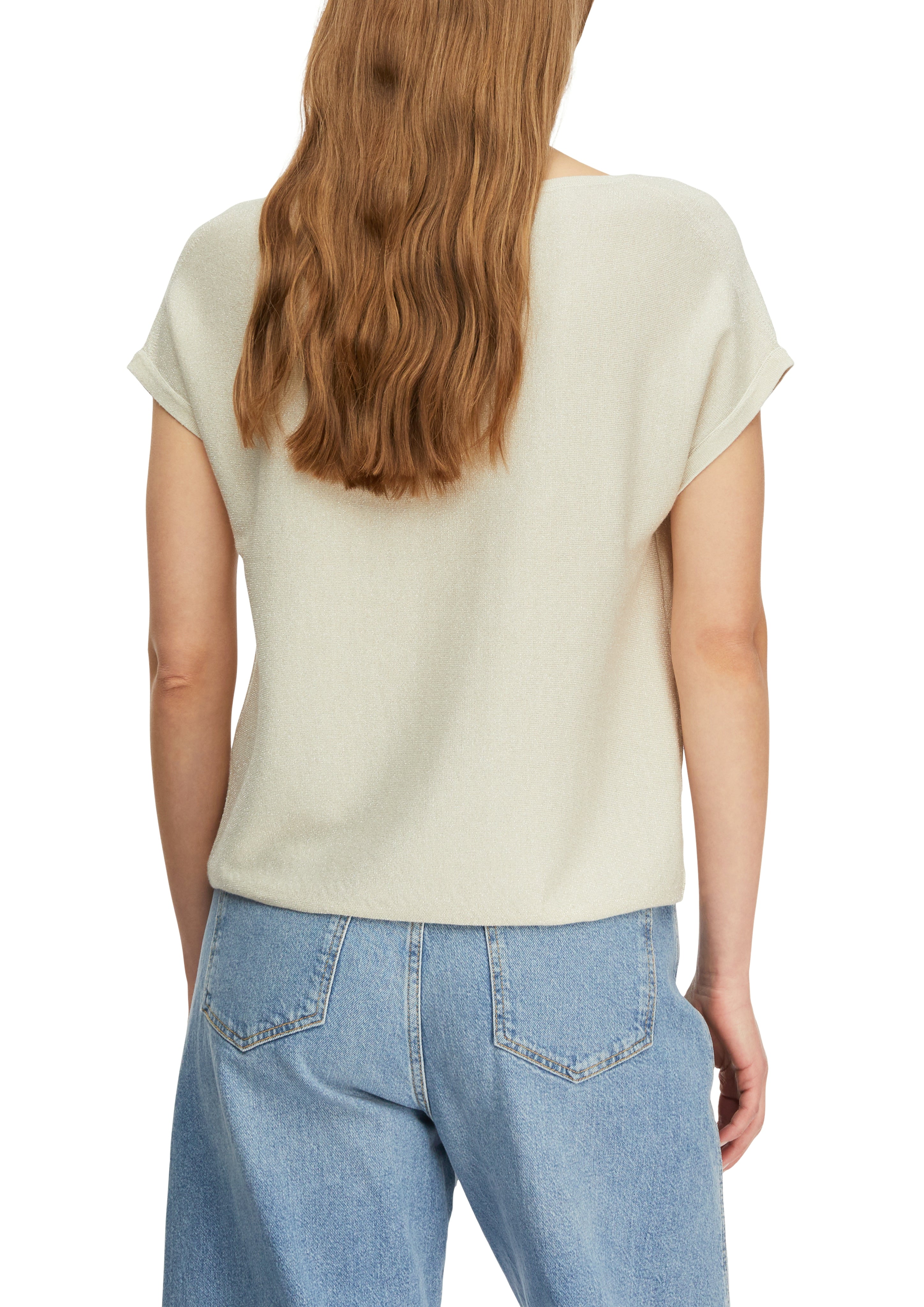 Comma Damen Pullover White