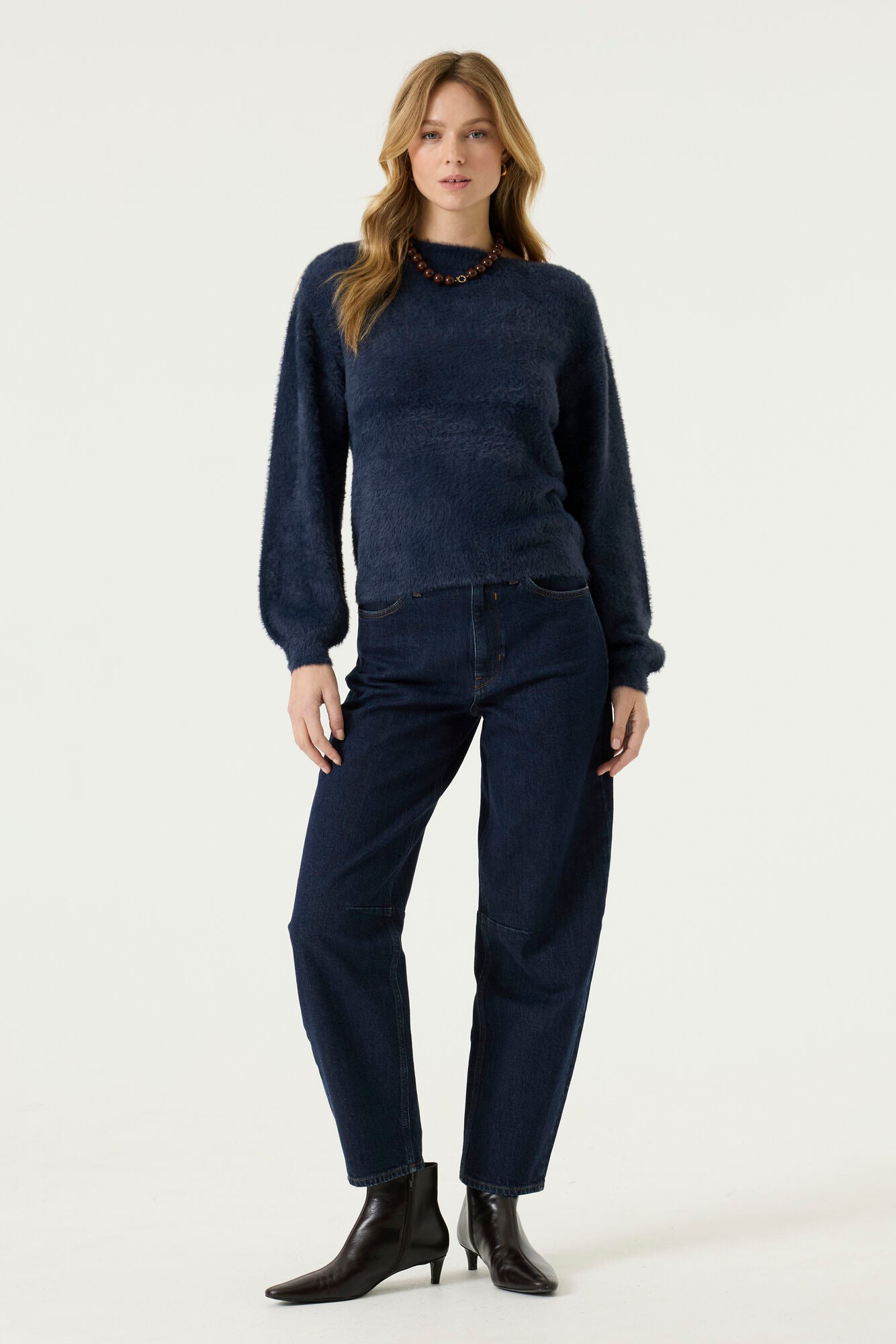 Garcia Damen Strickjacken Sapphire Mist