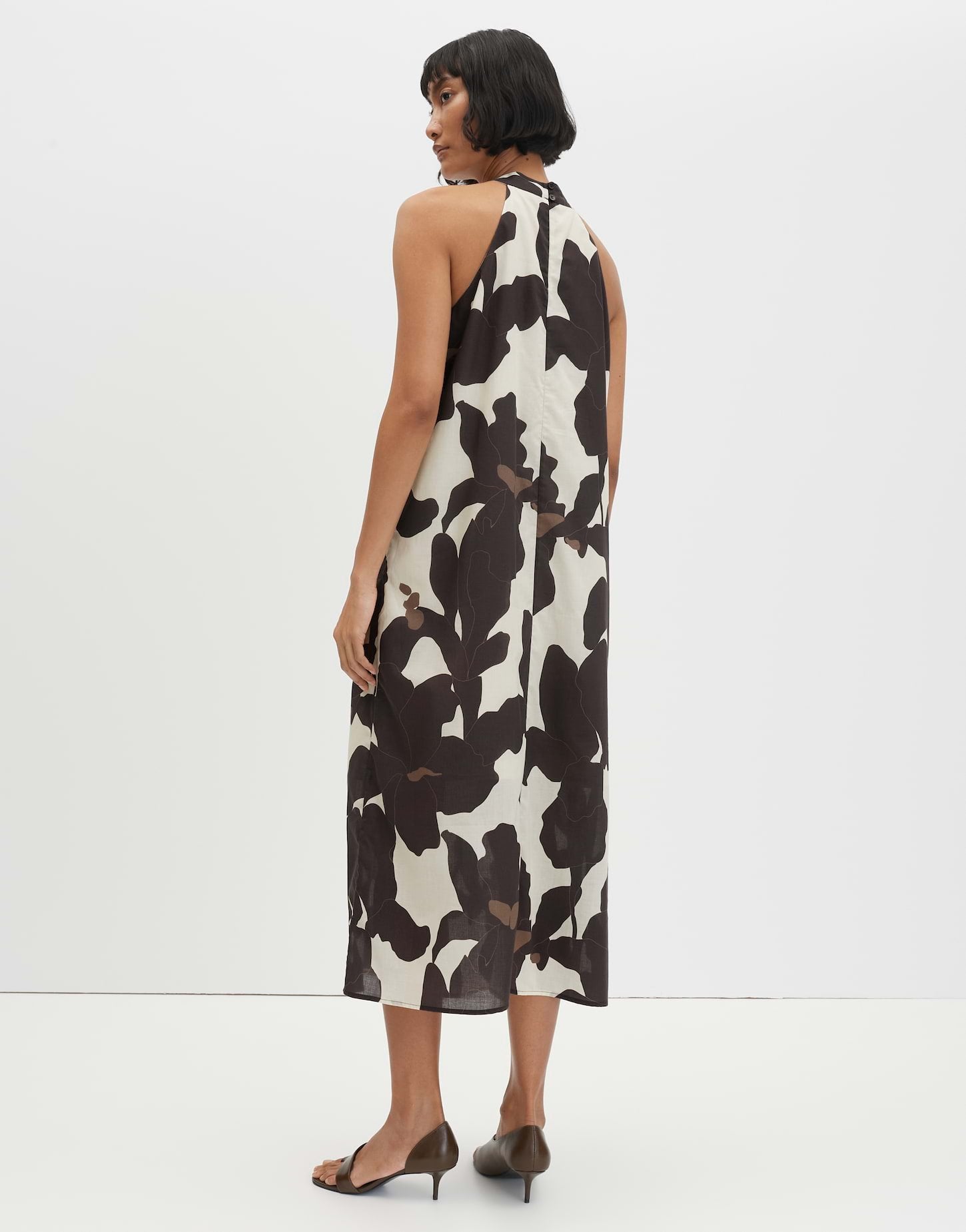 Someday Damen Kleider Dark Truffle