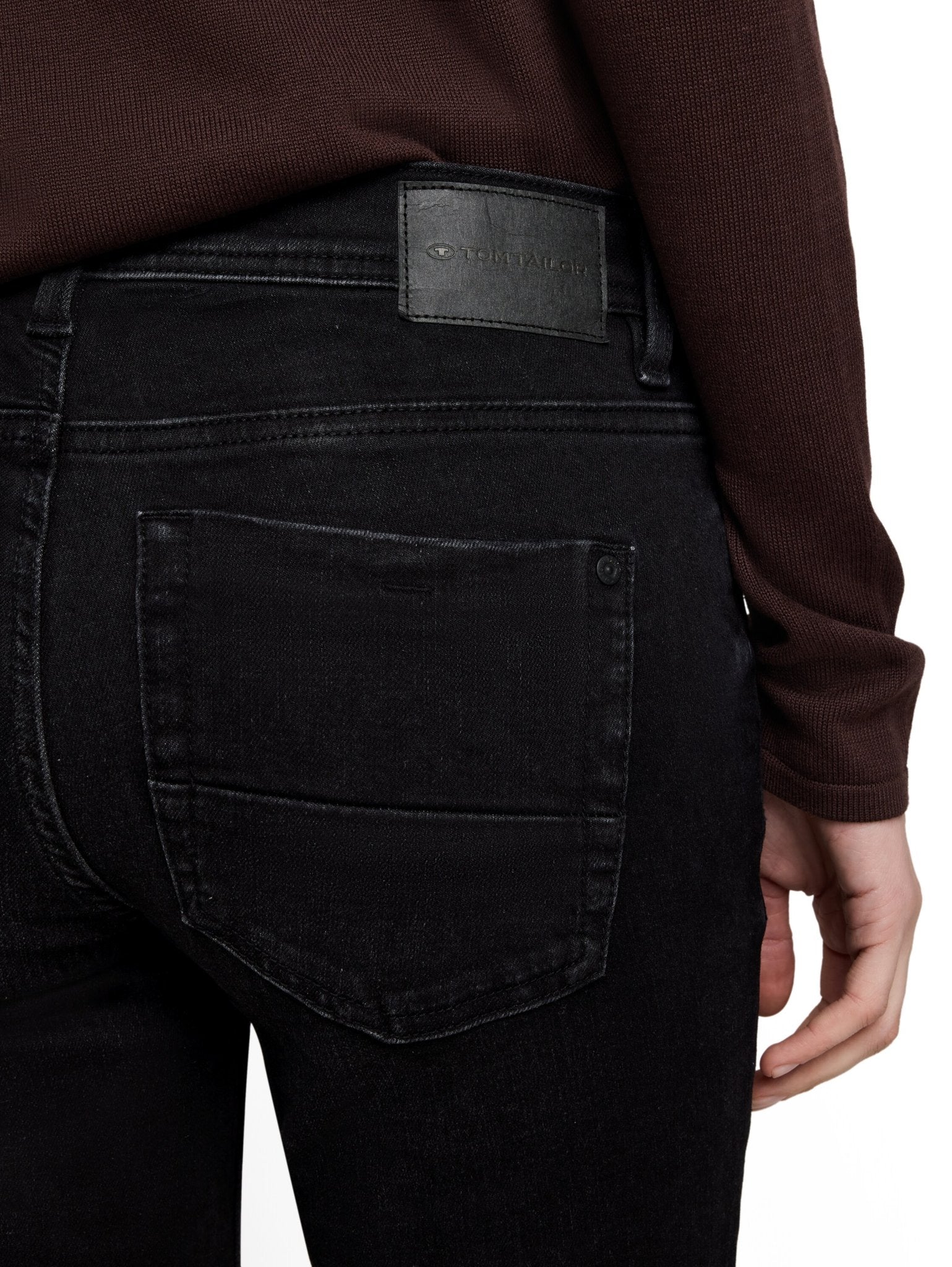 Tom Tailor Damen Jeans Black Black Den