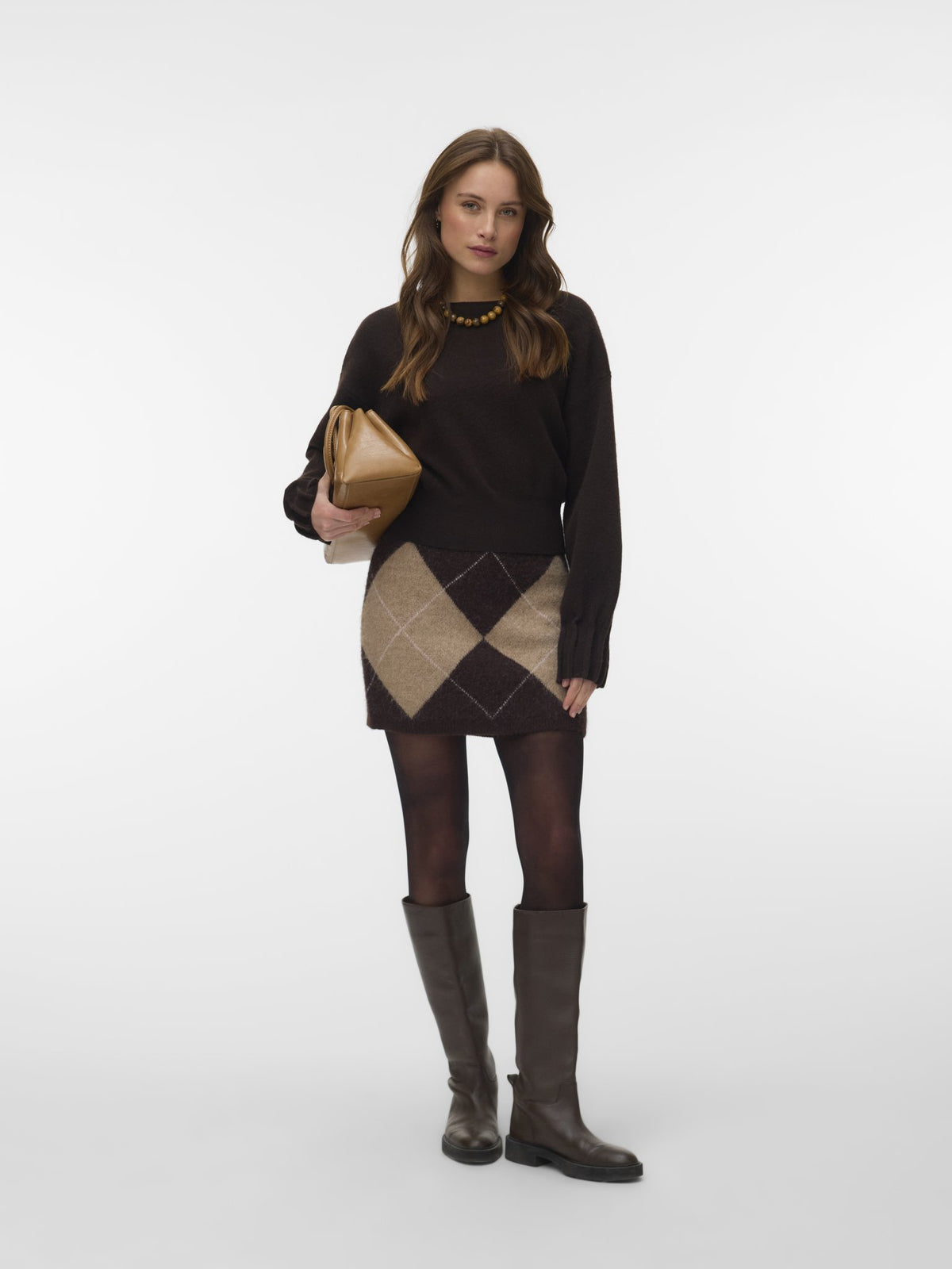 Vero Moda Damen Rock Chocolate Torte