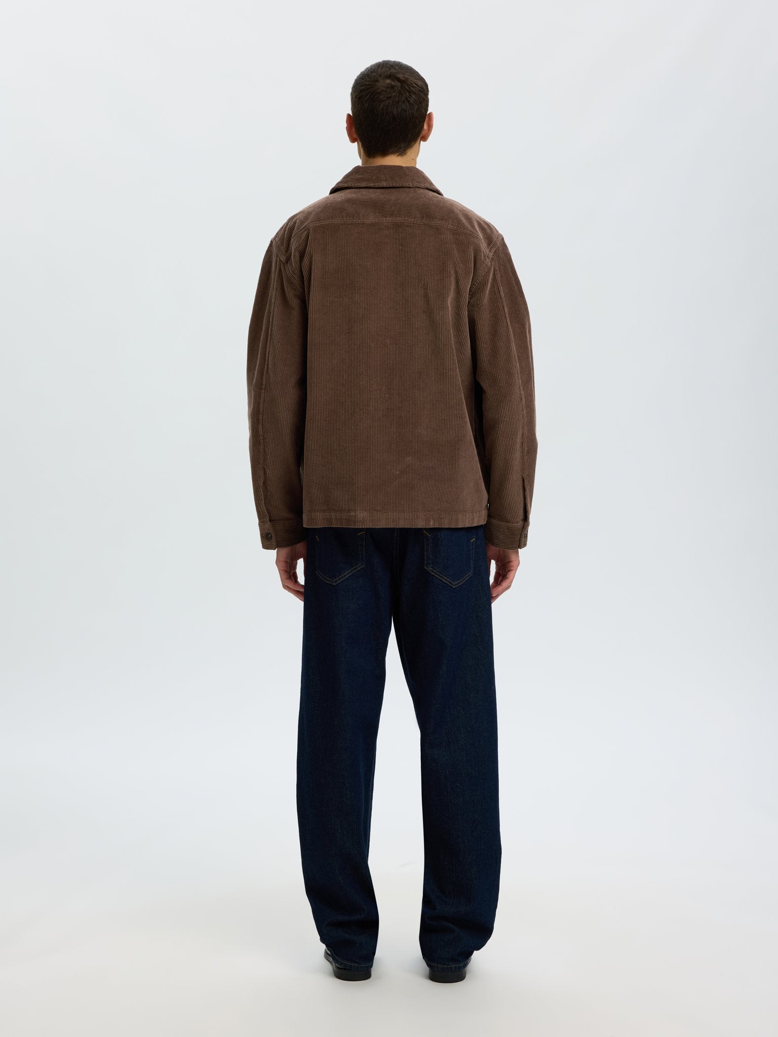 Selected homme Herren Hemden  Chocolat