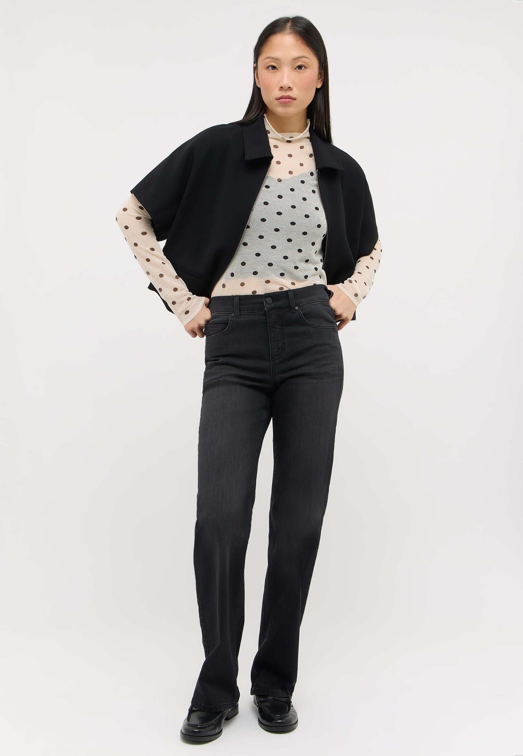 Angels Damen Jeans Anthracite