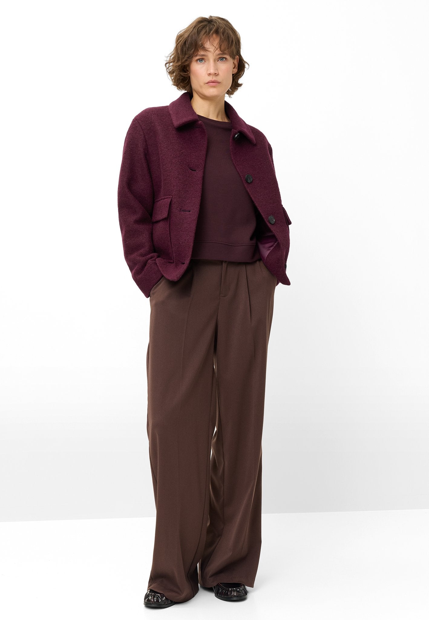 Fuchs & Schmitt Damen Jacken Burgund