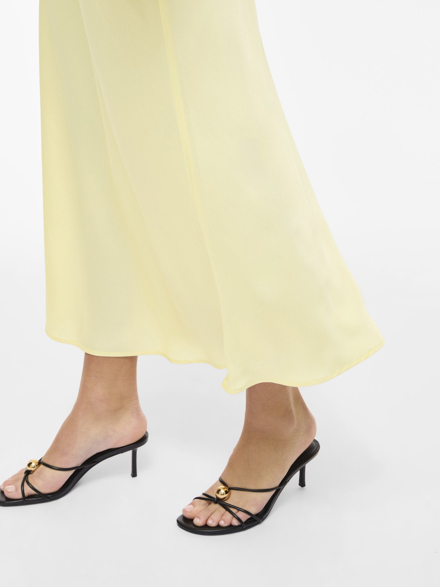 Vila Damen Rock Pastel Yellow