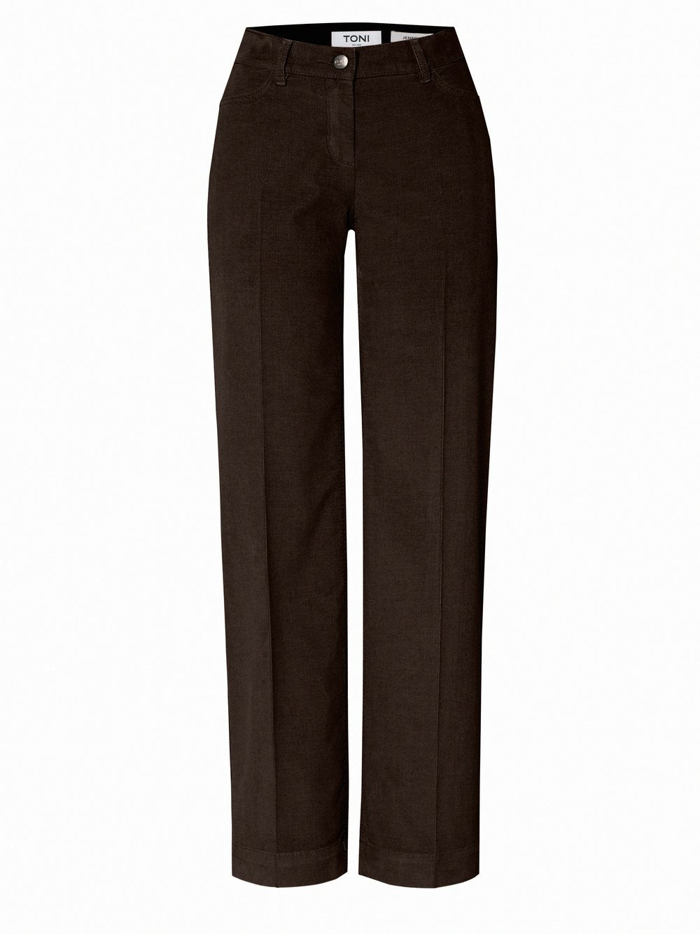 Toni Dress Damen Hosen Dark Brown
