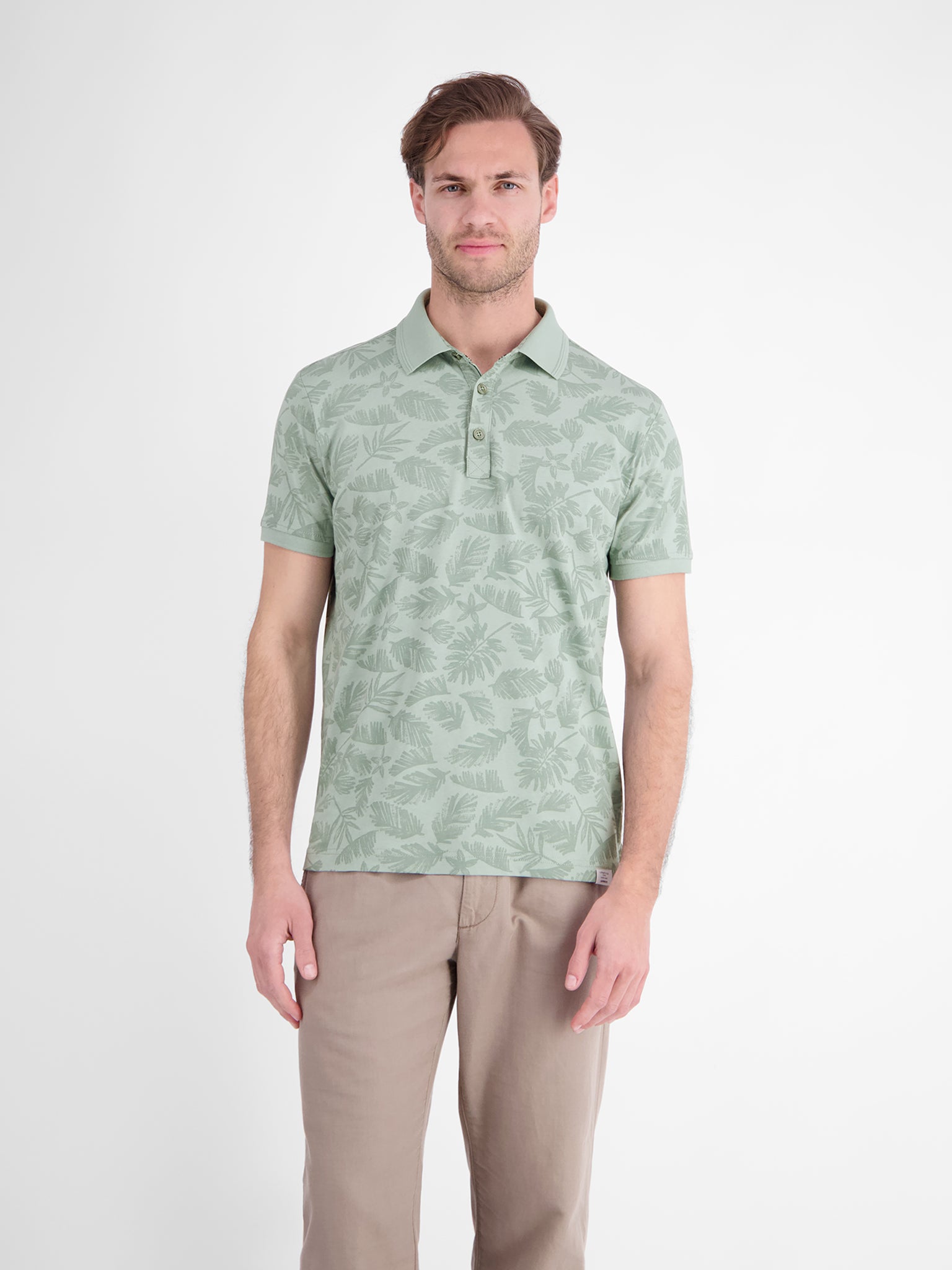 Lerros Herren Polo-Shirts Bay Green