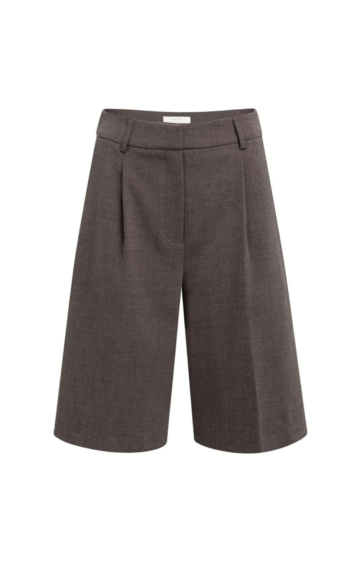 Bermudashorts mit hohem Bund und Falten Verkaufspreis