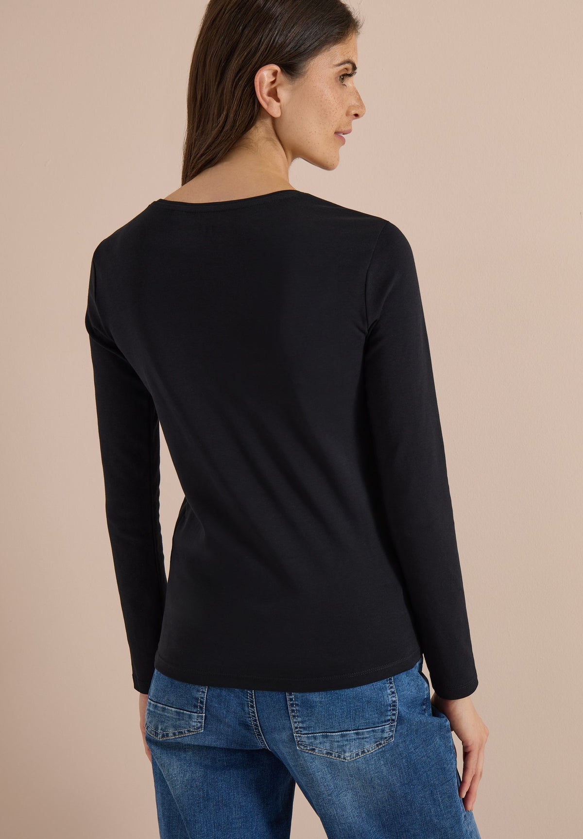 Cecil Damen T-Shirts  Black