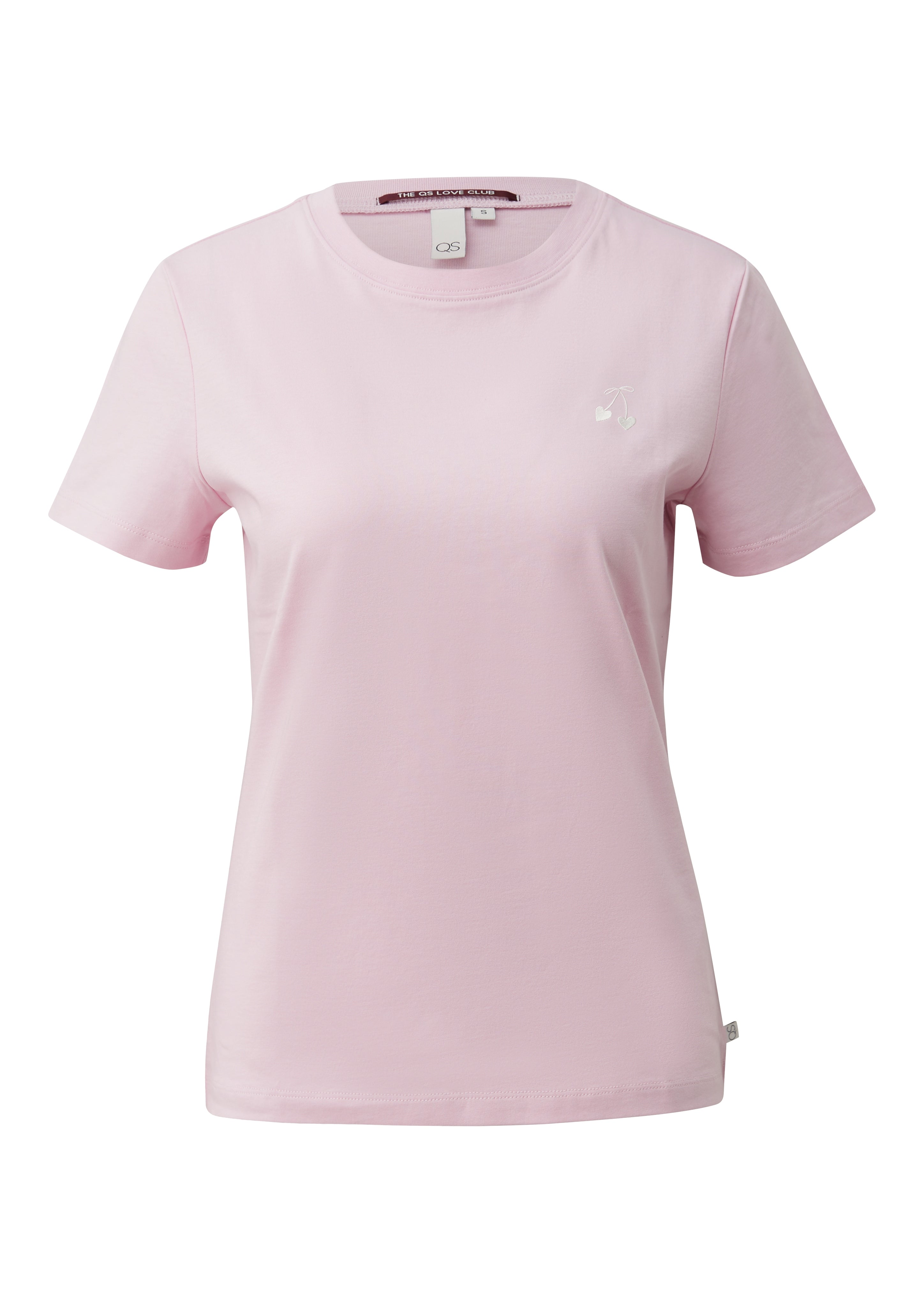 QS by S.Oliver Damen T-Shirts Lilac/Pink