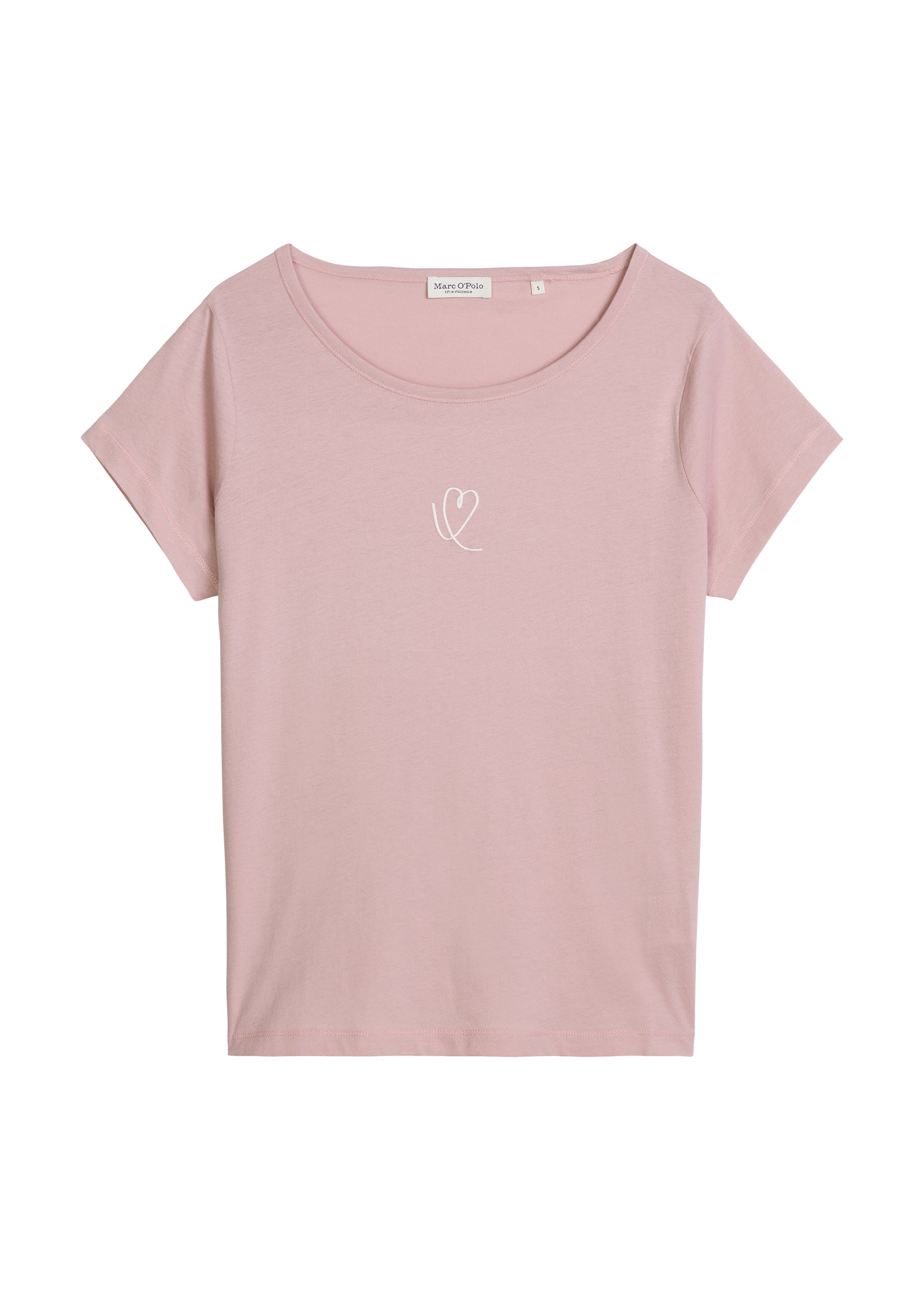 Marc O'Polo Damen T-Shirts Mild Rose