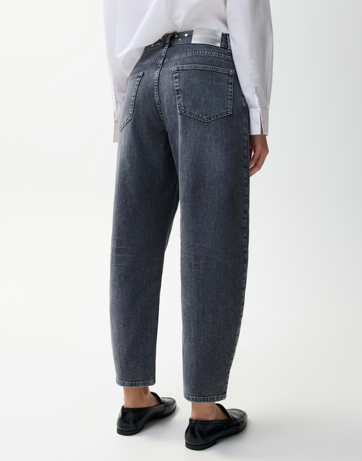 Opus Pants Damen Jeans  Mid Grey