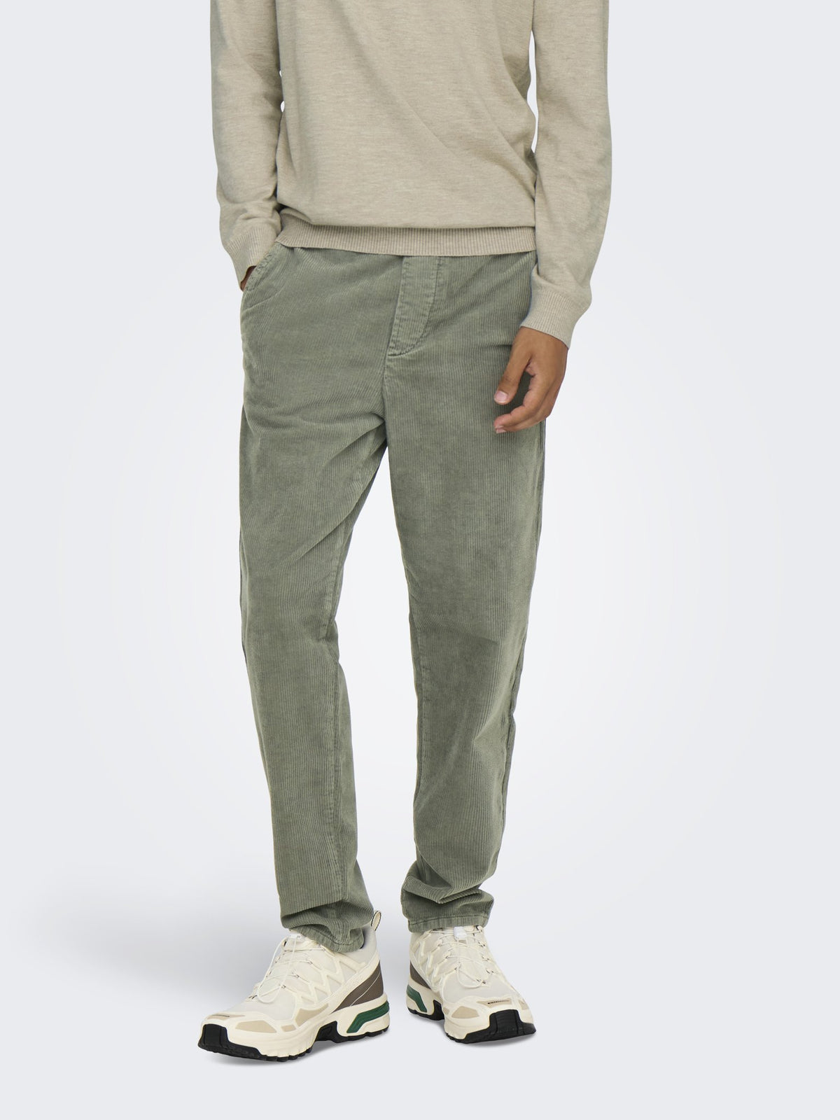 Only & Sons Herren Hosen Castor Gray
